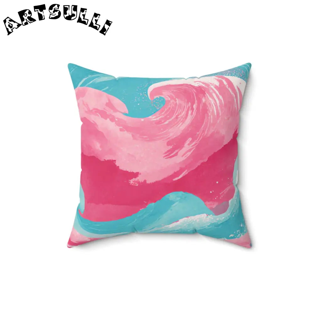JAKKOUTTHEBXX The Great Pastelwave Pink and Blue Spun Polyester