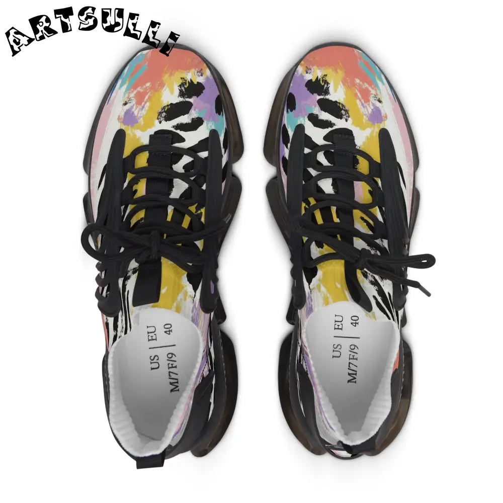 JAKKOUTTHEBXX Wild Zebra Stripes x Paint Brush Strokes Multi-Color