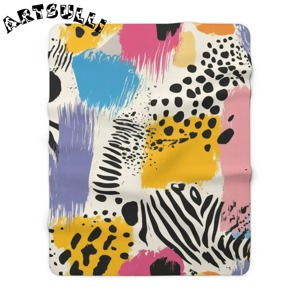 JAKKOUTTHEBXX Animal Print x Paint Brush Strokes Multi-Color II