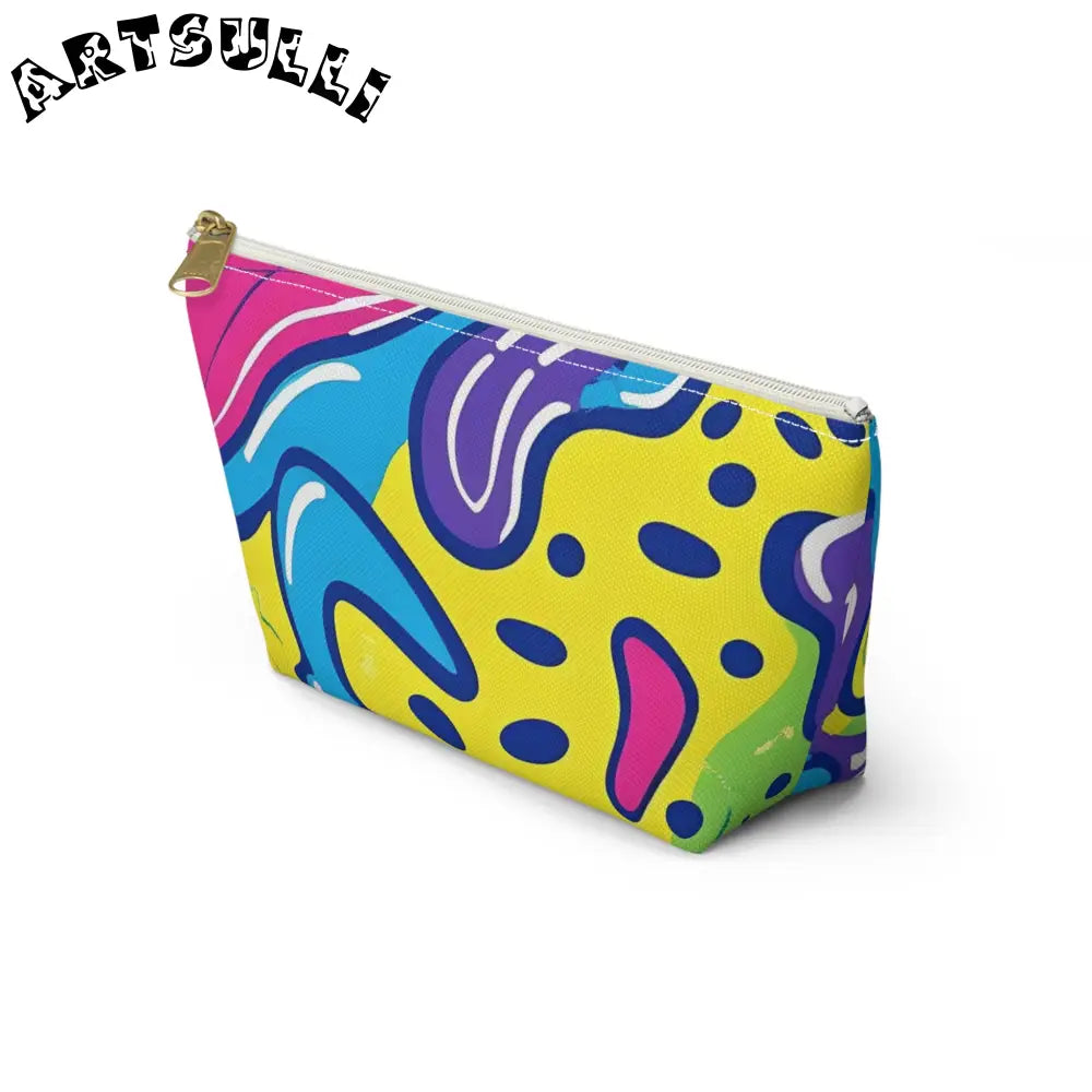 JAKKOUTTHEBXX Colorful Abstract T-Bottom Pouch 2025