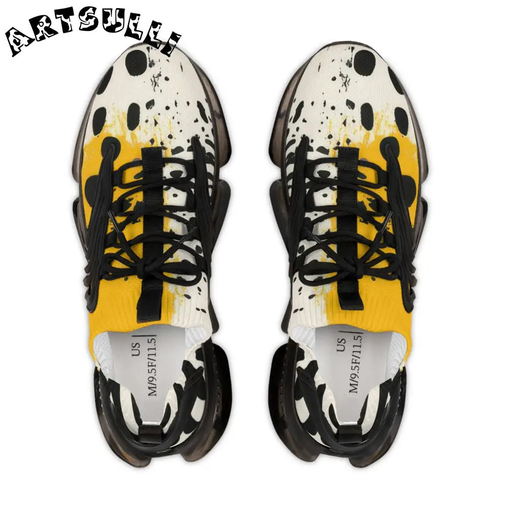 JAKKOUTTHEBXX Rae Zebra Rhapsody Men’s Mesh Sneakers JAKKOUTTHEBXX