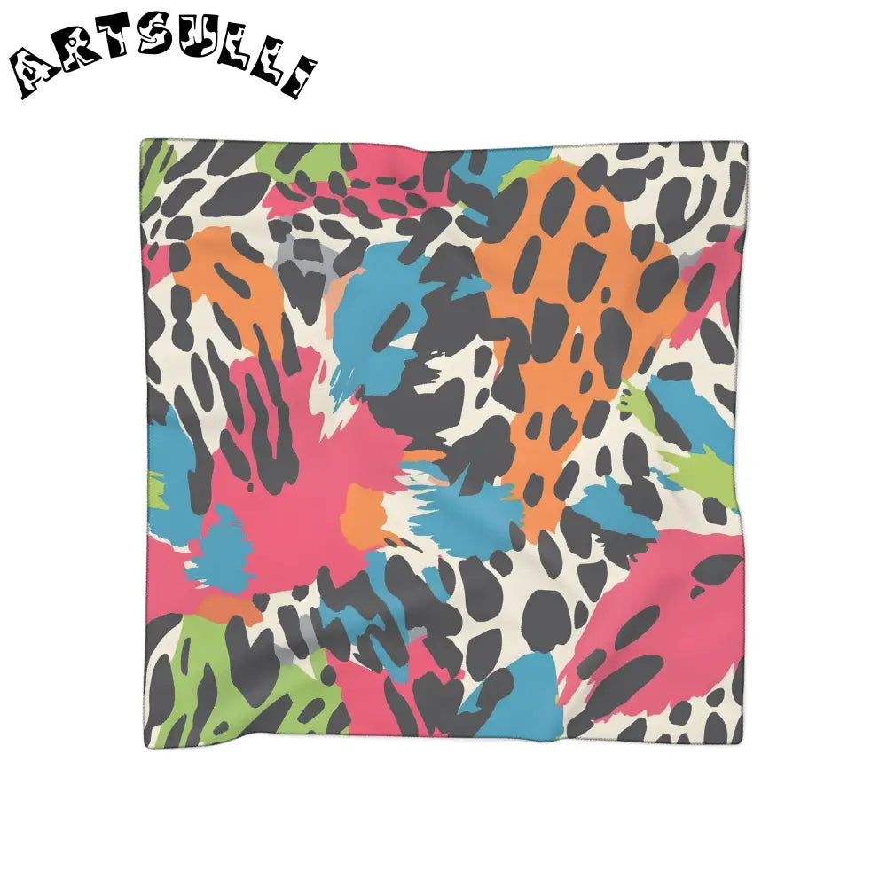 JAKKOUTTHEBXX Wild Brush Strokes x Animal Print Multi-Color Poly