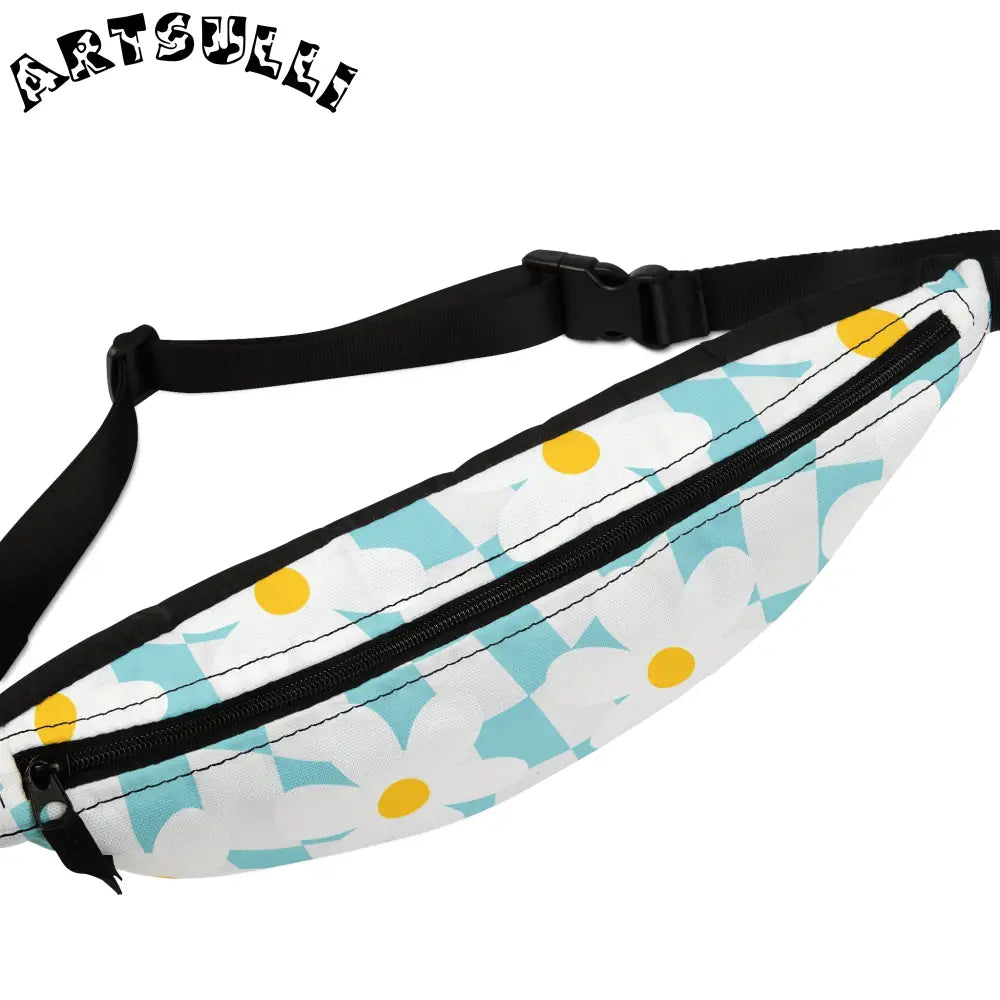 JAKKOUTTHEBXX Trippy Check Garden Fanny Pack JAKKOUTTHEBXX Artsulli