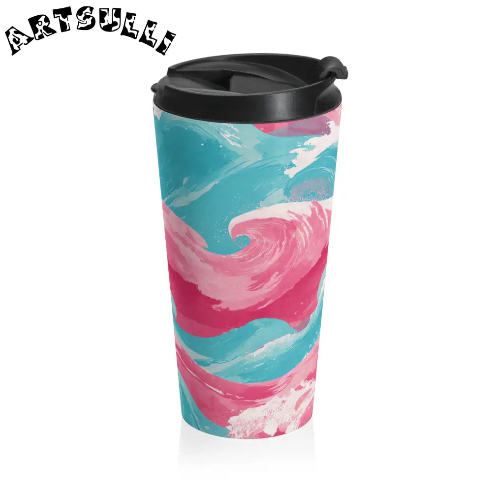 JAKKOUTTHEBXX The Great Pastelwave Pink and Blue Stainless Steel