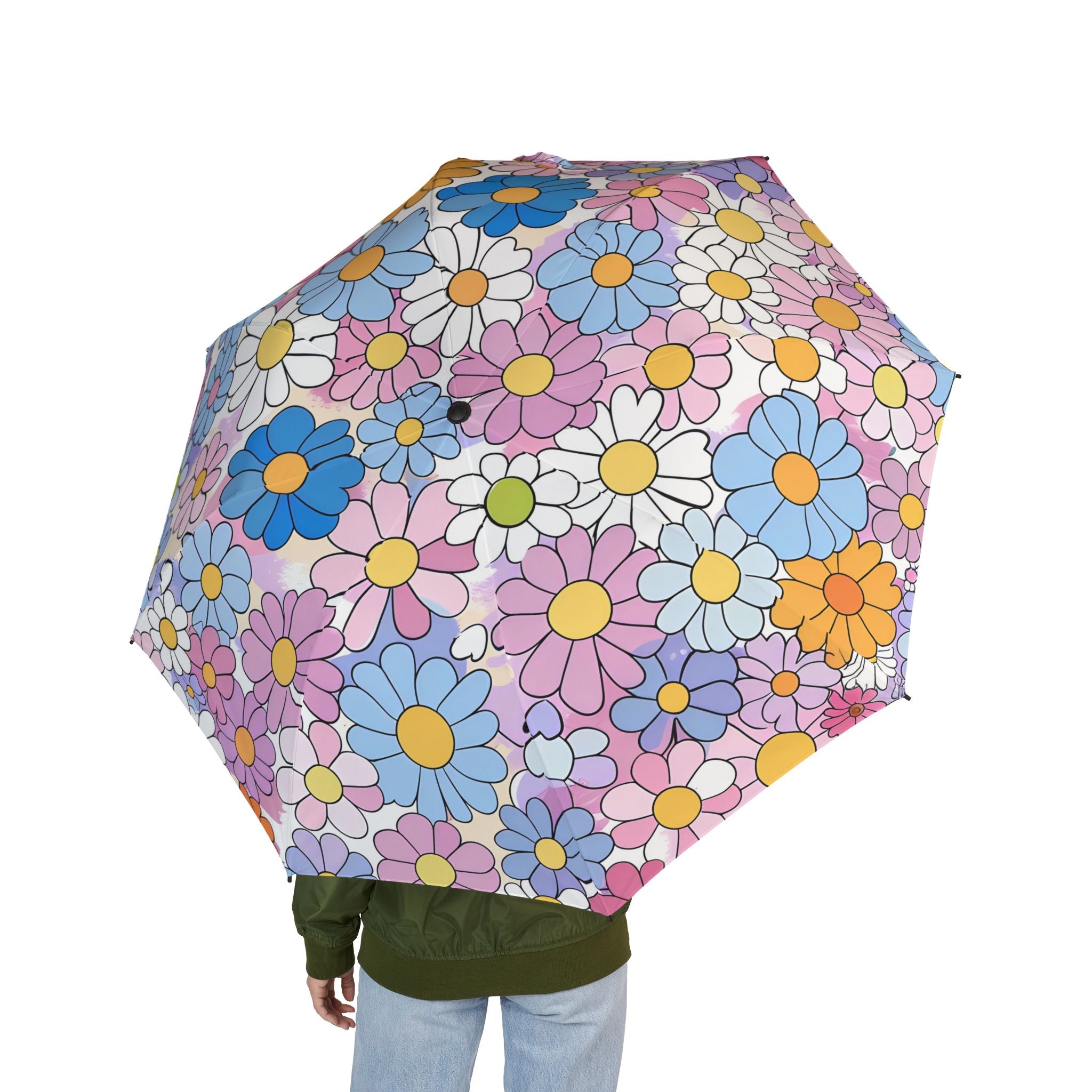 Semi-Automatic Foldable Umbrella, Artsulli - Art is Long, Life is Short, Accessories, , , , , , , 