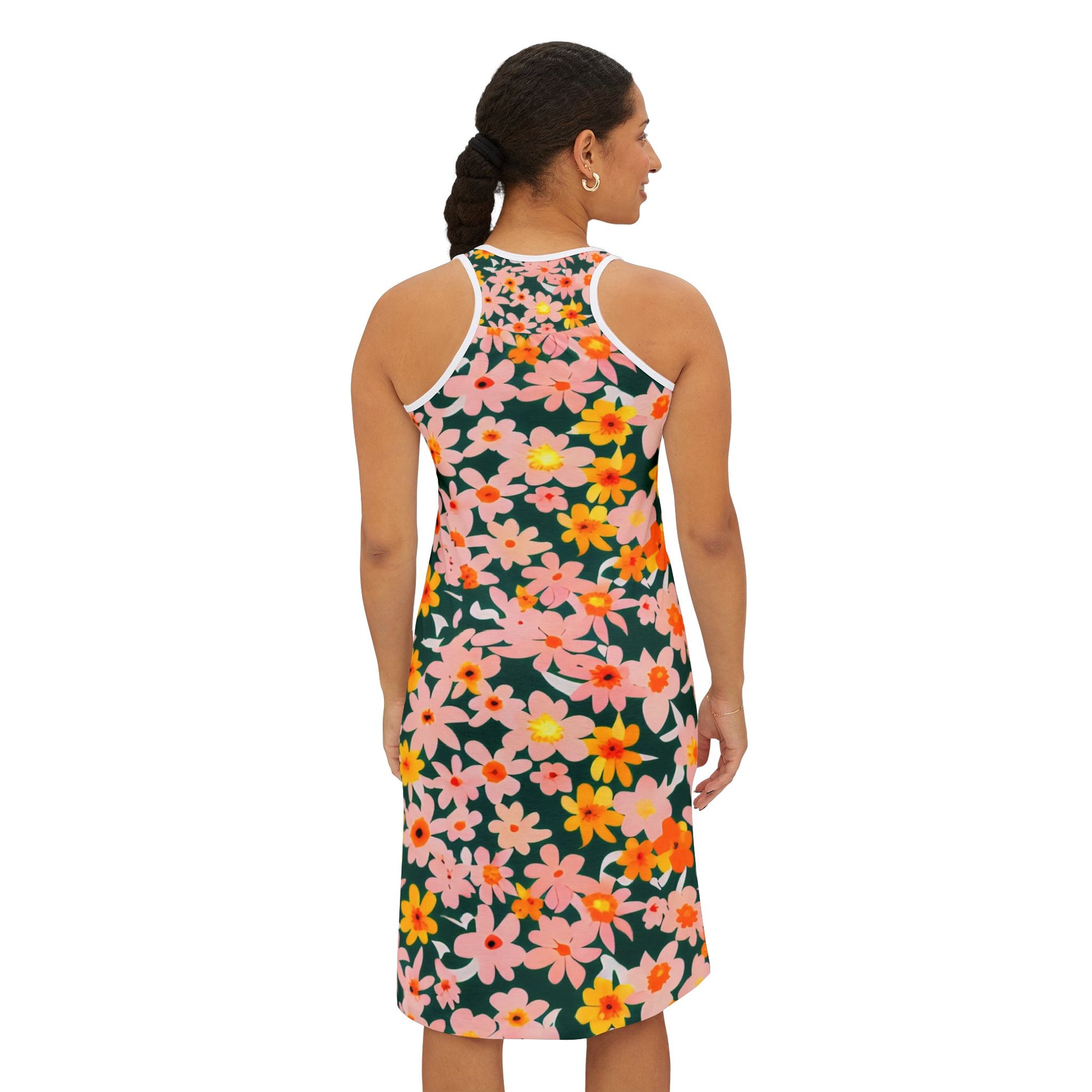 Women's Racerback Dress (AOP), Artsulli - Art is Long, Life is Short, Tank Top, , , , , , , 