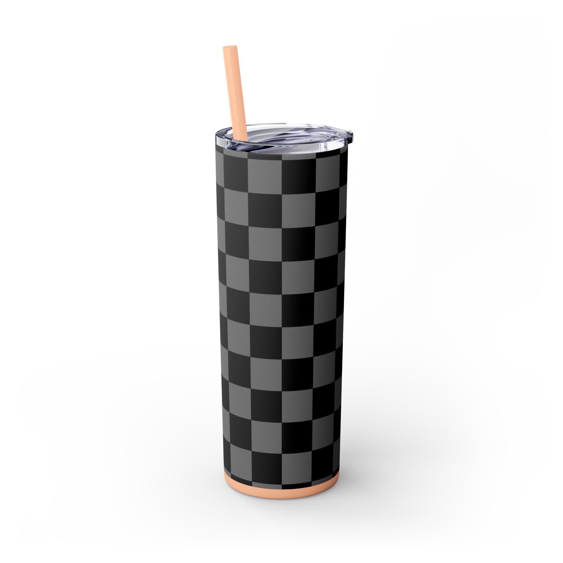 8K Void Surfer Skinny Tumbler with Straw, 20oz, Artsulli - Art is Long, Life is Short, Mug, , , , , , , 