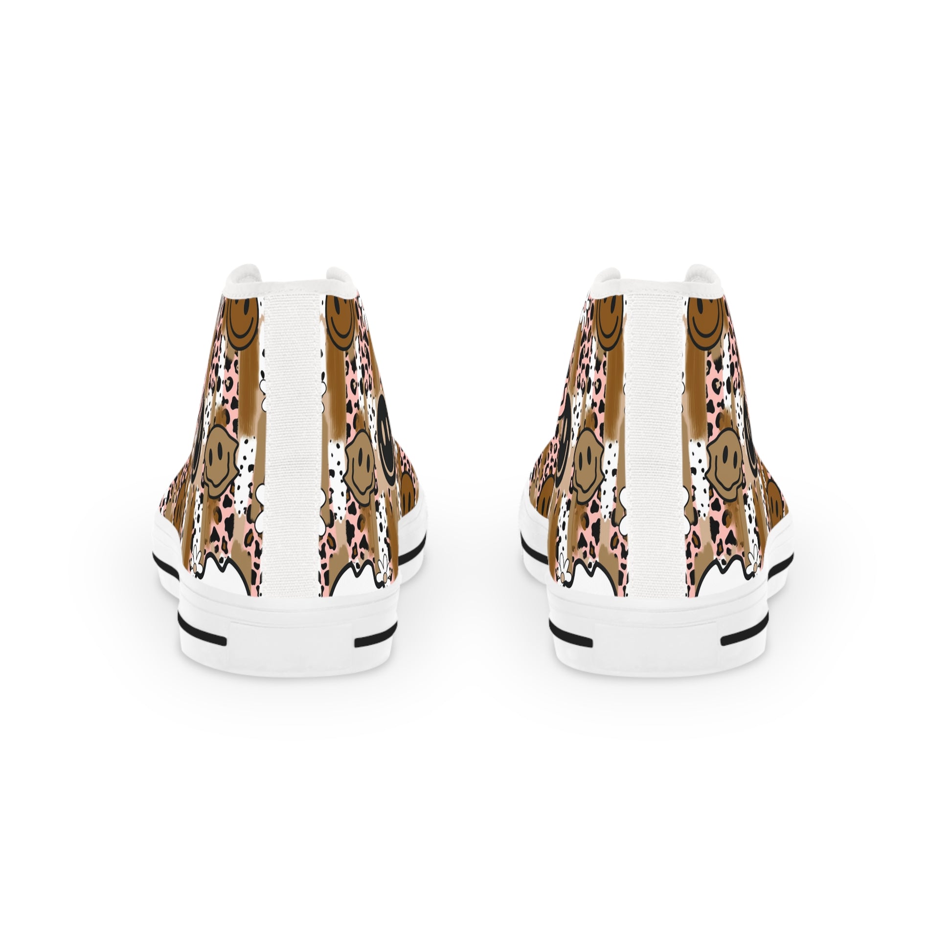 Sutfin Ghosts Pop Art II Men's High Top Sneakers, Artsulli - Art is Long, Life is Short, Shoes, , , , , , , 