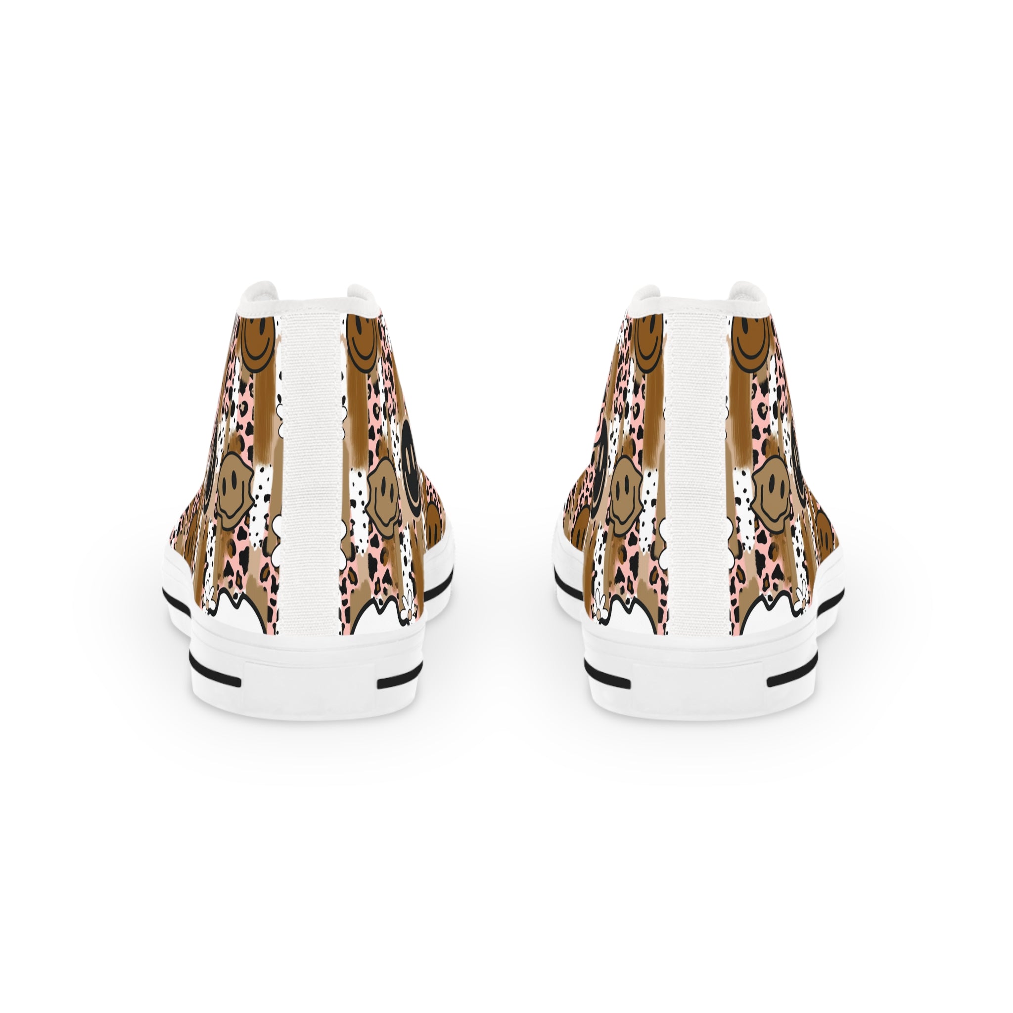 Sutfin Ghosts Pop Art II Men's High Top Sneakers, Artsulli - Art is Long, Life is Short, Shoes, , , , , , , 