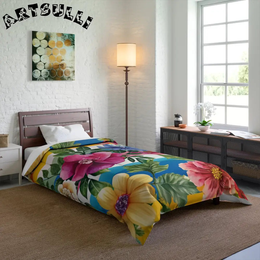 JAKKOUTTHEBXX Cozy Floral Pattern Blanket 2025