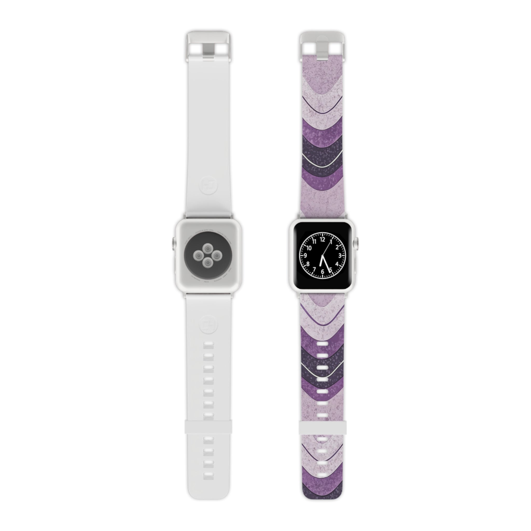 Bat Wave Watch Band for Apple Watch, Artsulli - Art is Long, Life is Short, Accessories, Size, 7.5'' × 0.75'' / 38 - 40 mm, Color, Silver, , , 47775126555671