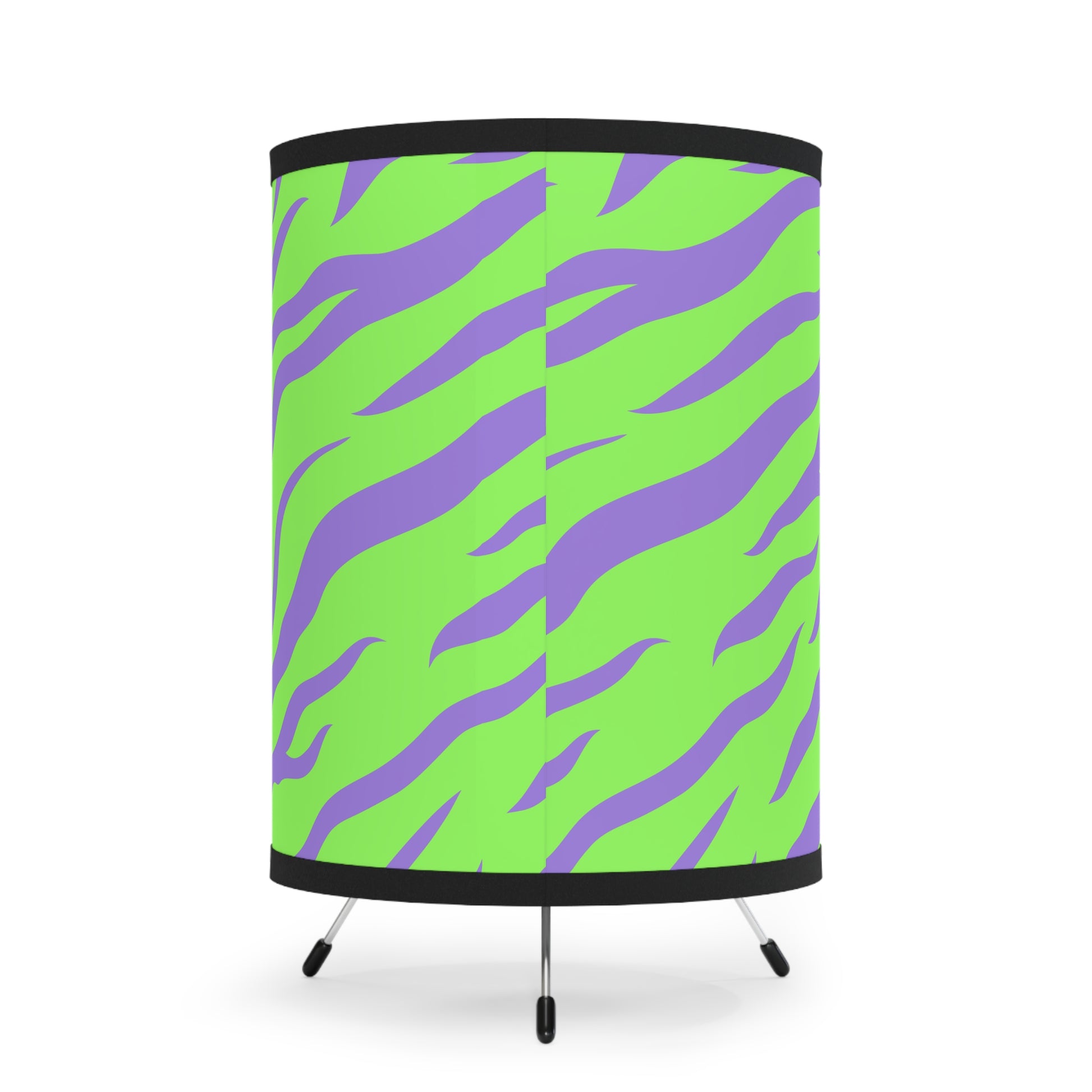 Tripod Lamp with High-Res Printed Shade, US\CA plug, Artsulli - Art is Long, Life is Short, Home Decor, , , , , , , 