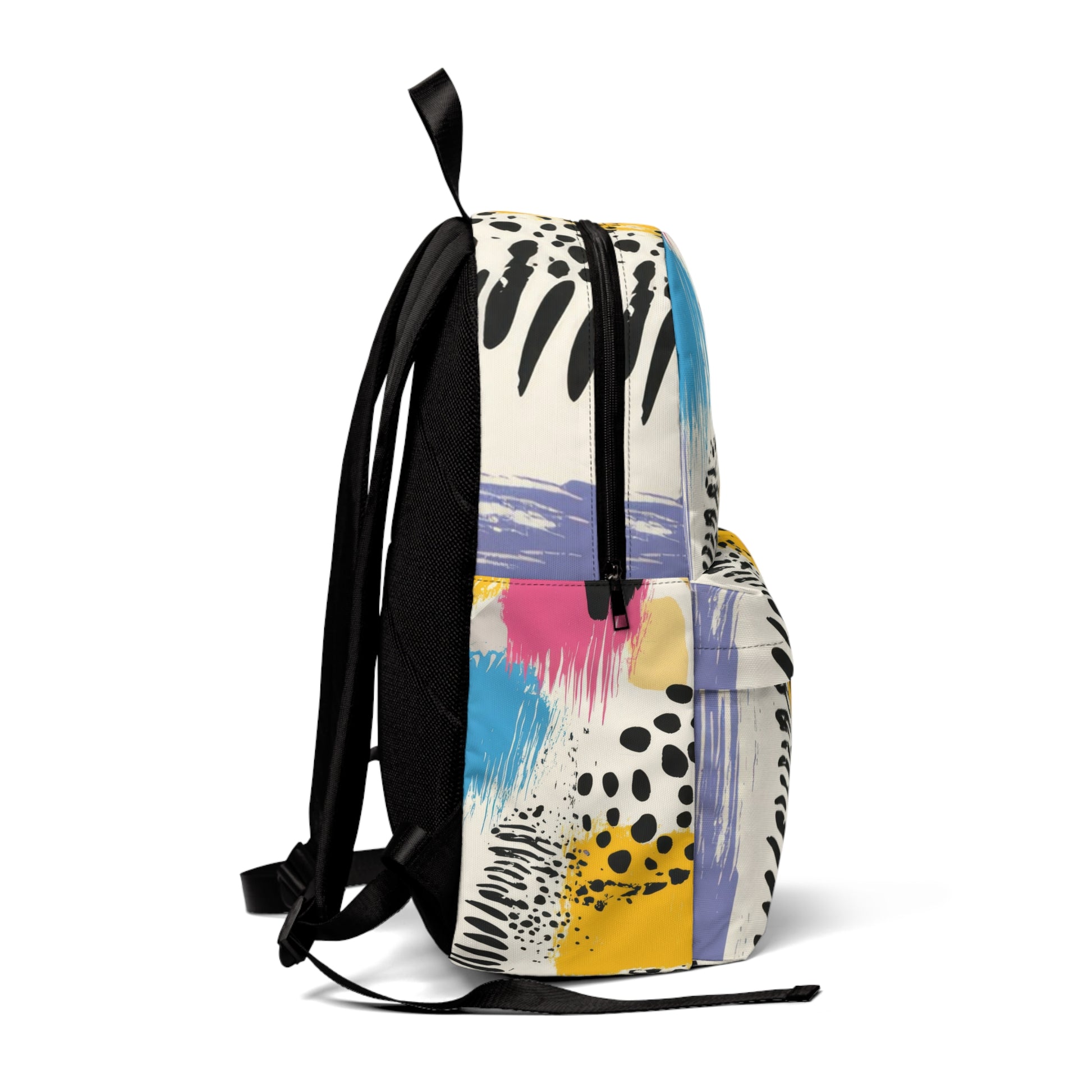 Rae Zebra Rhapsody Unisex Classic Backpack, Artsulli - Art is Long, Life is Short, Bags, , , , , , , 
