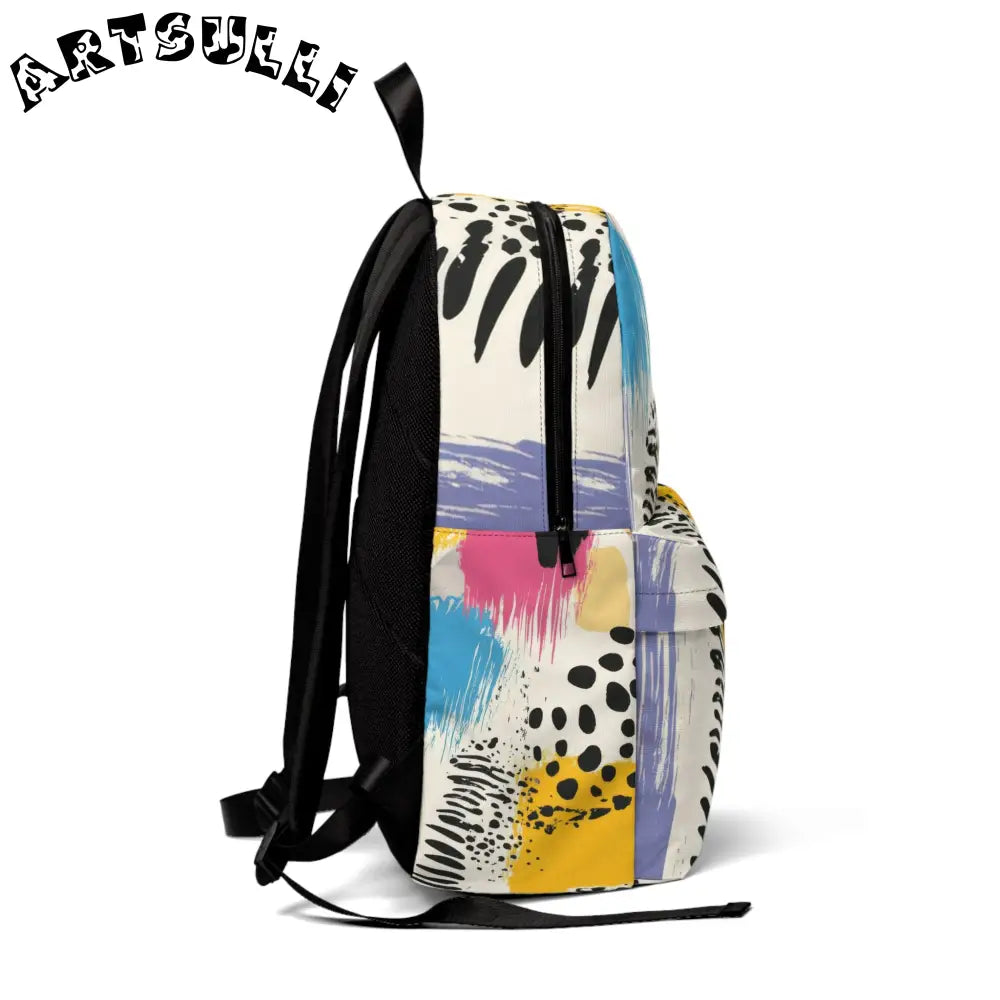 JAKKOUTTHEBXX Rae Zebra Rhapsody Unisex Classic Backpack