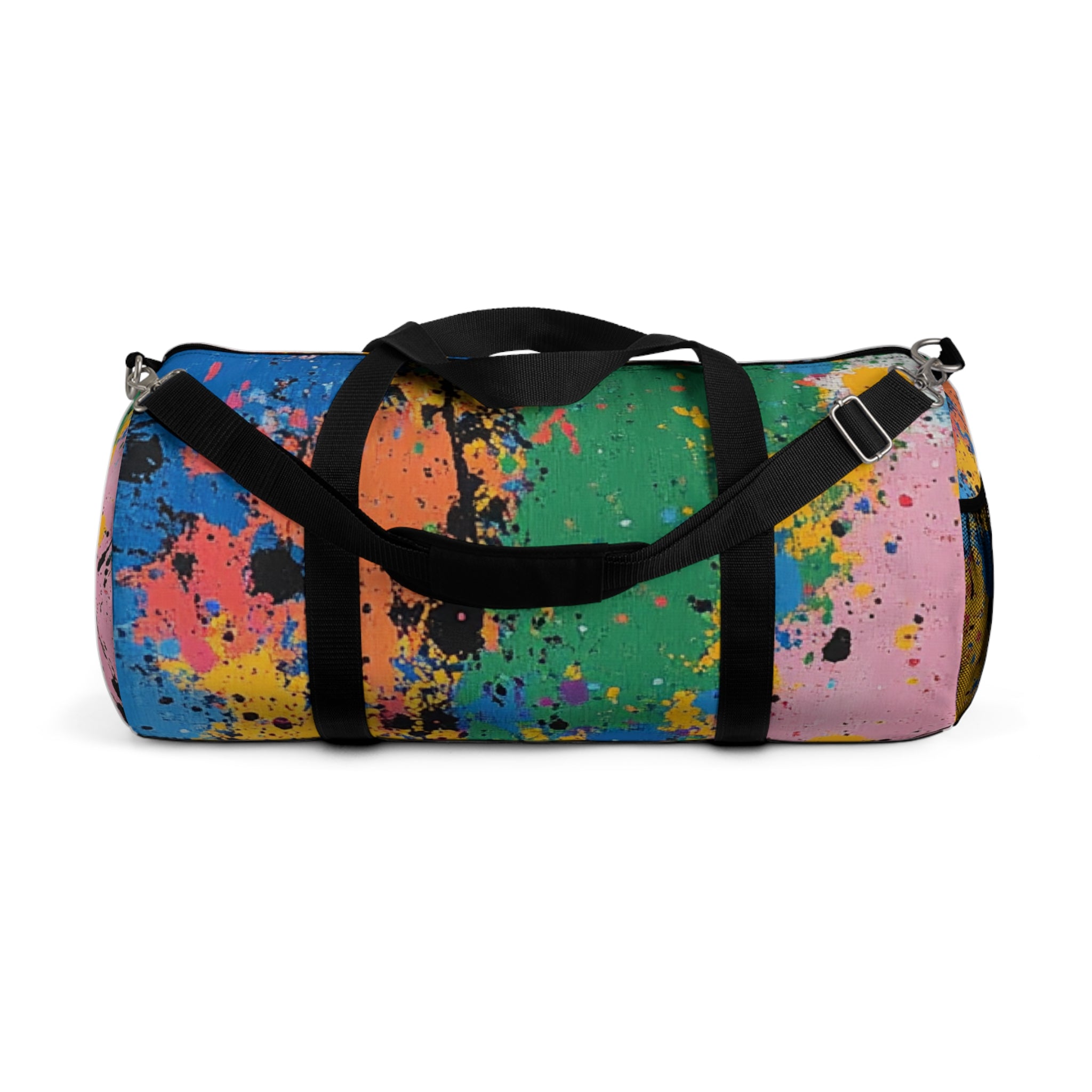 The Colors Of Paint Splatter Duffel Bag, Artsulli - Art is Long, Life is Short, Bags, Size, Large, , , , , 12424742762962