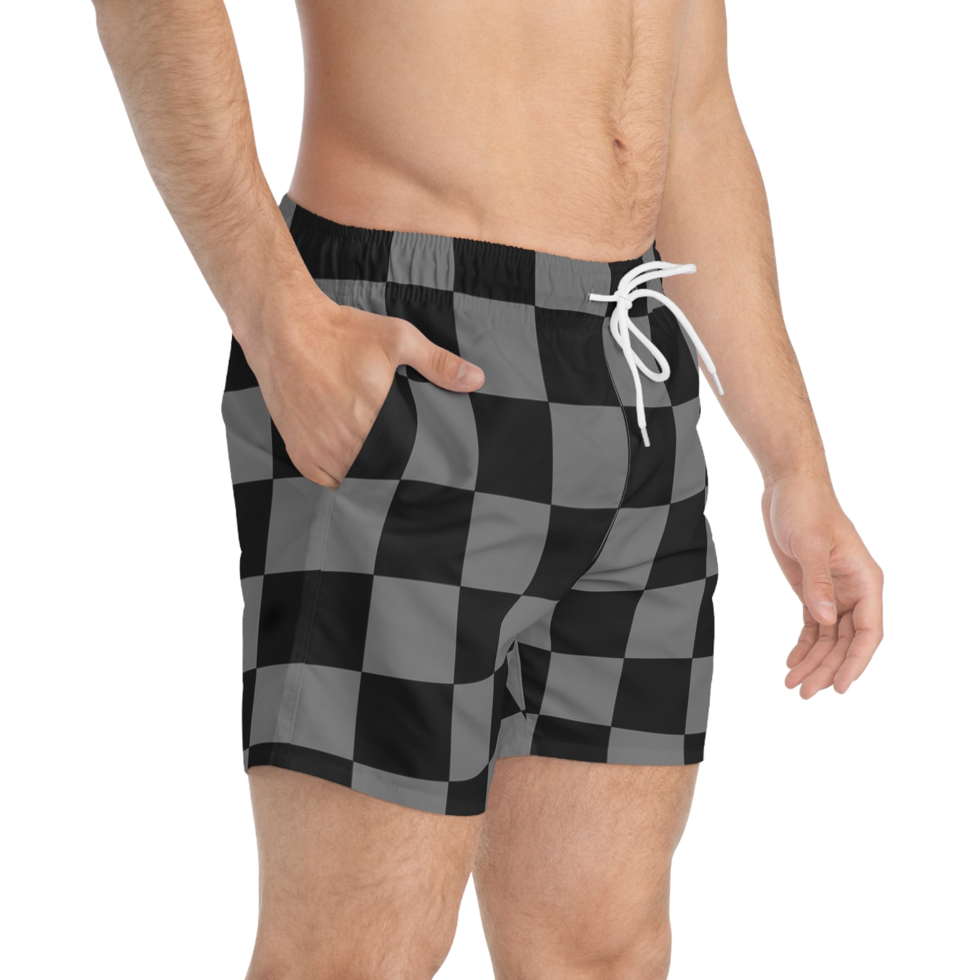 8K Void Surfer Swim Trunks (AOP), Artsulli - Art is Long, Life is Short, All Over Prints, , , , , , , 