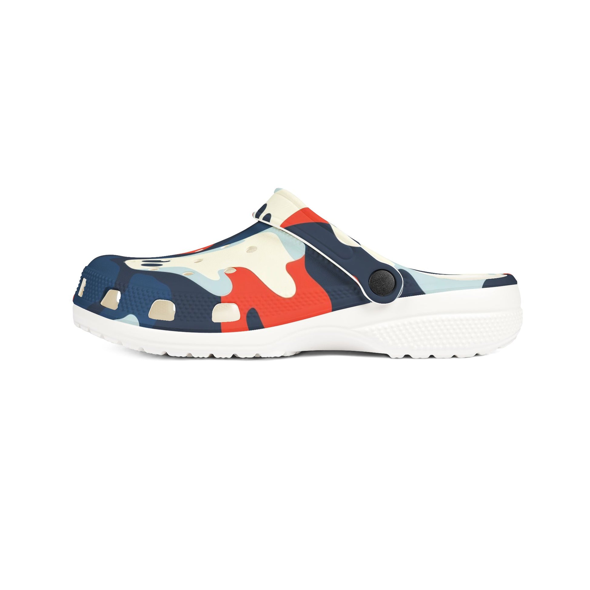 Camo Ghosts EVA Foam Rubber Shoes (AOP), Artsulli - Art is Long, Life is Short, Shoes, , , , , , , 