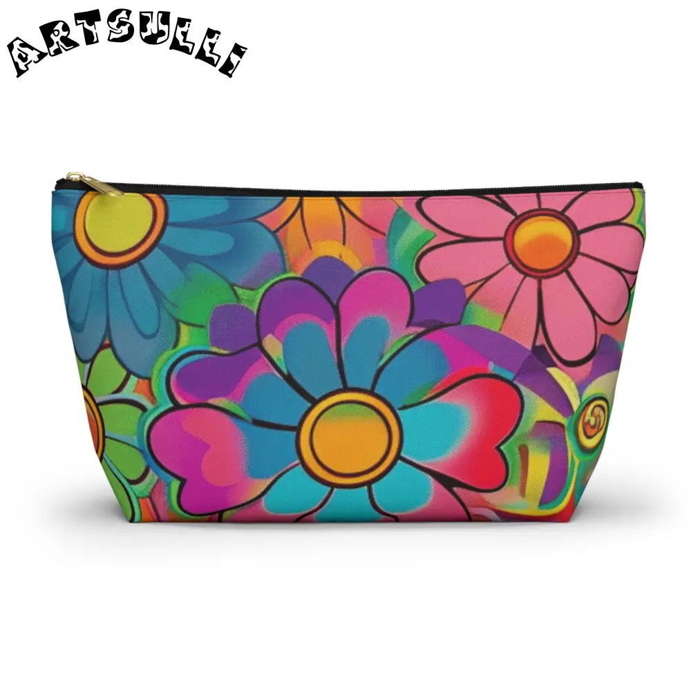 JAKKOUTTHEBXX Chromatic Daisy Dream Accessory Pouch w T-bottom