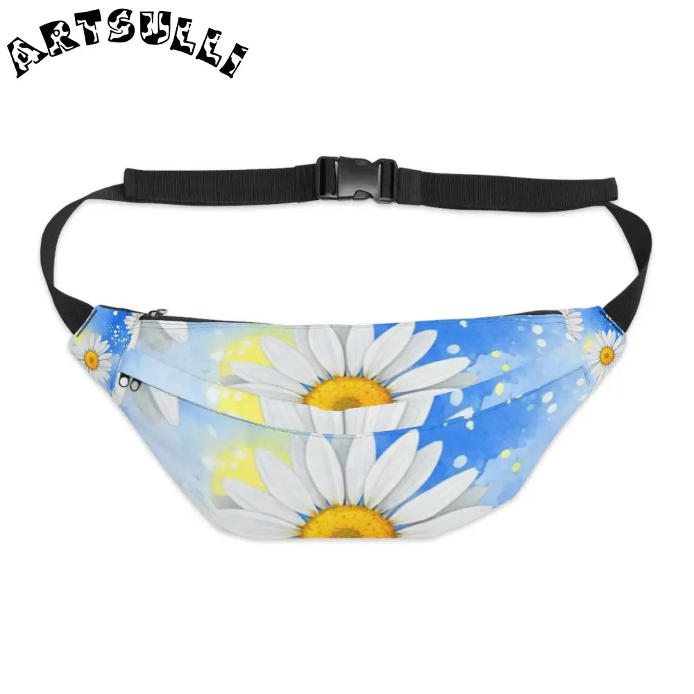 JAKKOUTTHEBXX Daisies Large Fanny Pack JAKKOUTTHEBXX Artsulli - Art