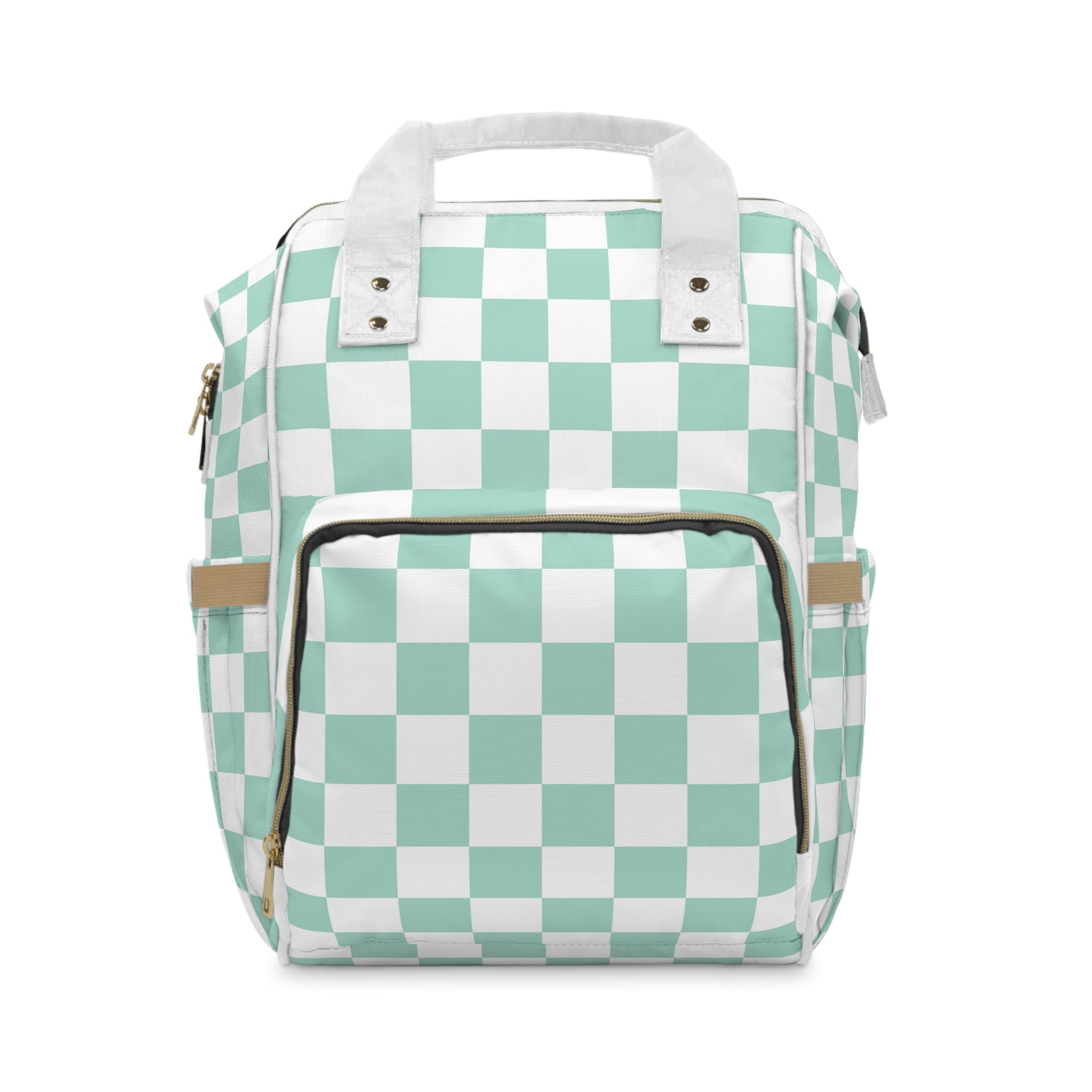 Chessboard Multifunctional Diaper Backpack, Artsulli - Art is Long, Life is Short, Bags, Size, 15.0" × 10.8" × 6.7'', , , , , 29293640346318625885