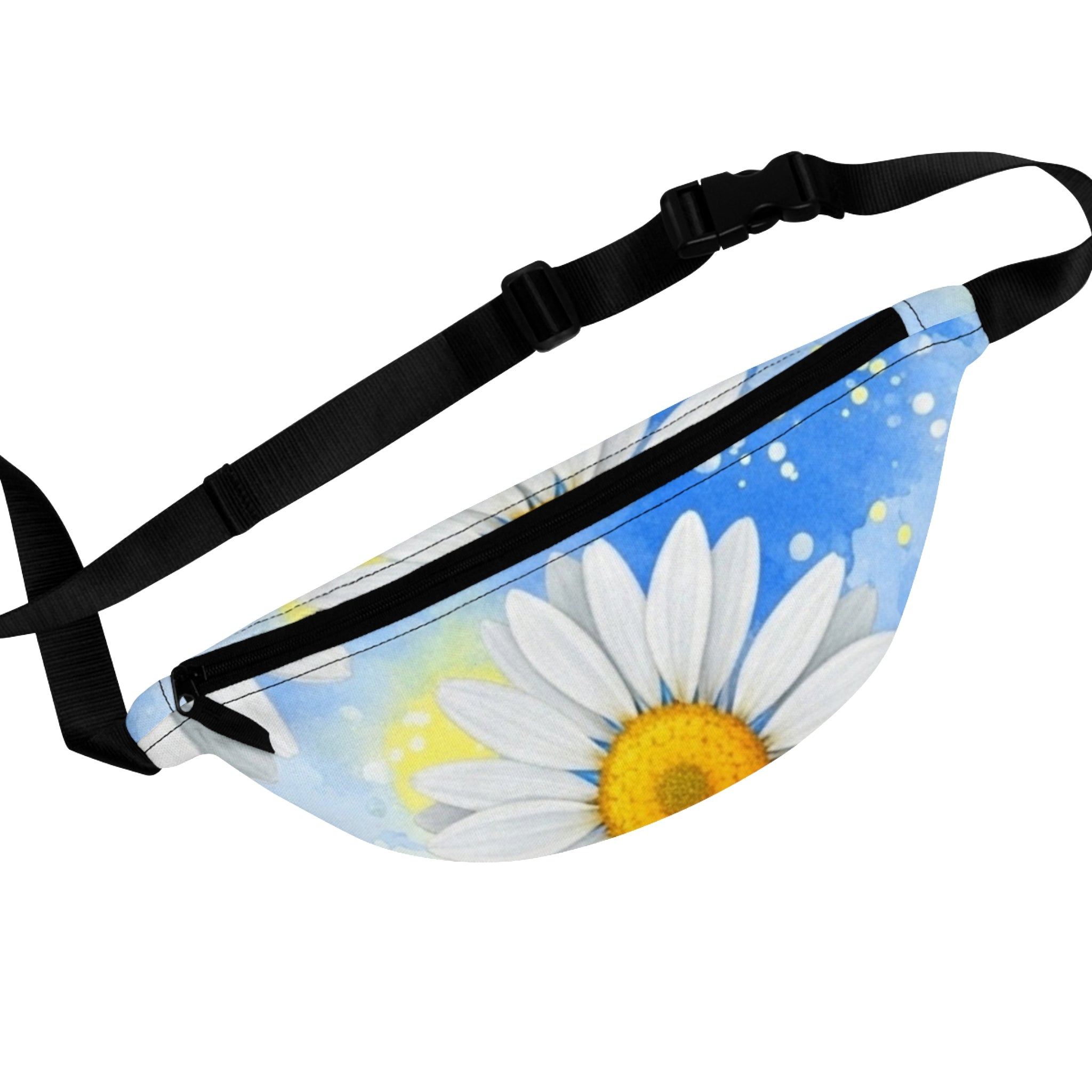 Daisies Fanny Pack, Artsulli - Art is Long, Life is Short, Bags, Size, One size, , , , , 31066780420480330776