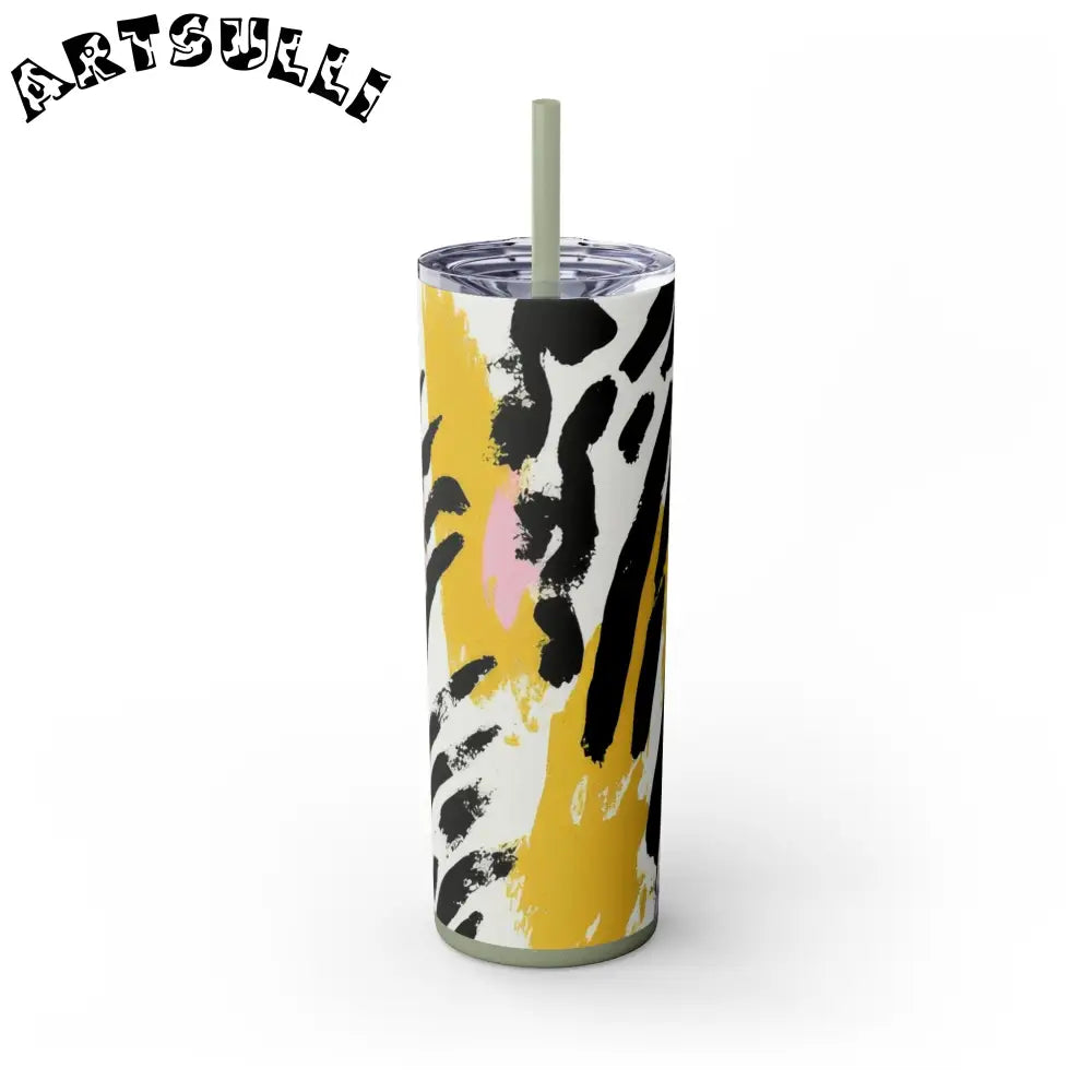 JAKKOUTTHEBXX Wild Zebra Stripes x Paint Brush Strokes Multi-Color
