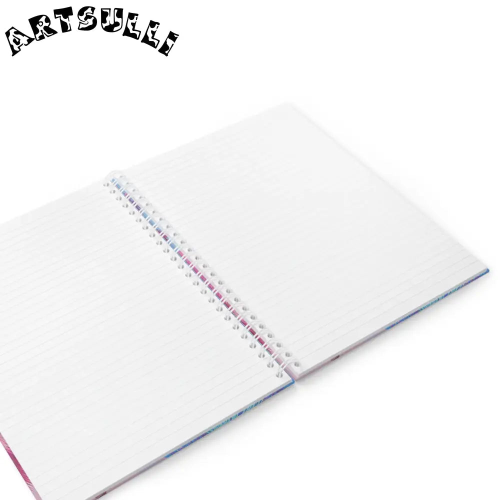 JAKKOUTTHEBXX Ethereal Pastel Palms Spiral Notebook JAKKOUTTHEBXX