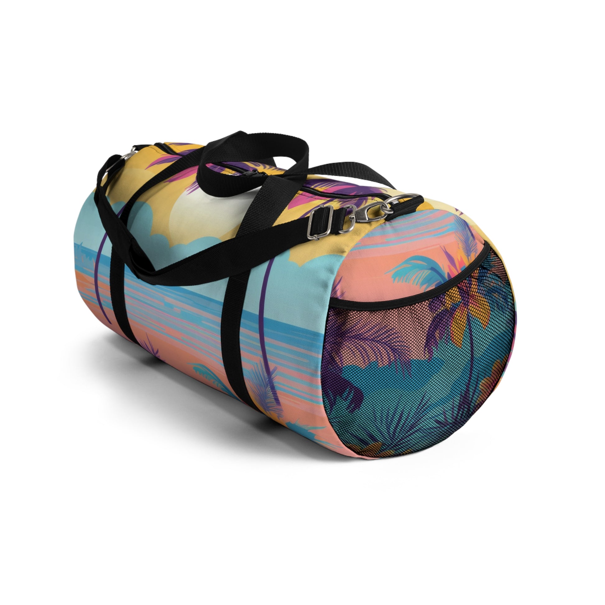 Sunset Paradise II Duffel Bag, Artsulli - Art is Long, Life is Short, Bags, , , , , , , 