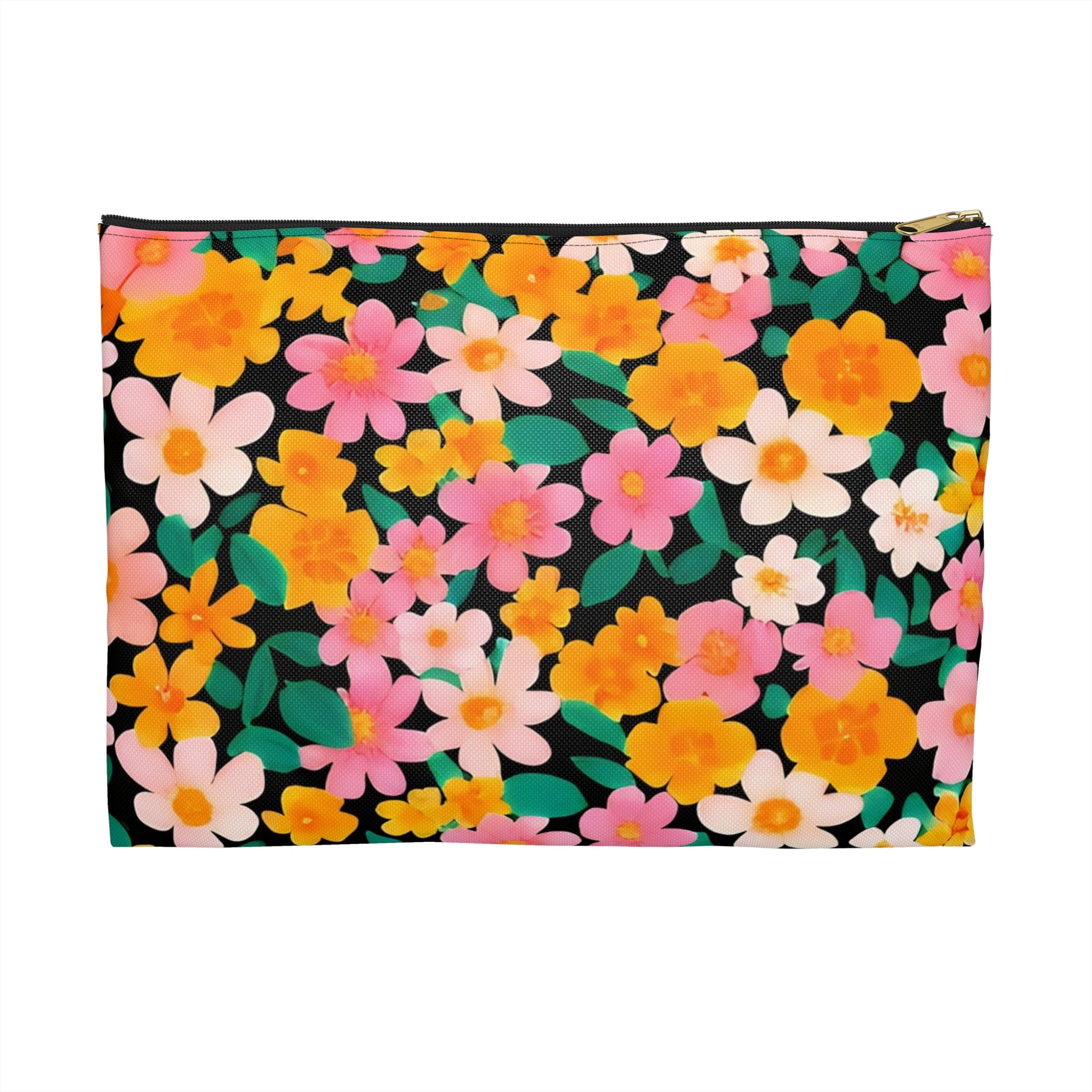 Accessory Pouch, Artsulli - Art is Long, Life is Short, Bags, Size, Large, Color, Black zipper, , , 27853450498874484879