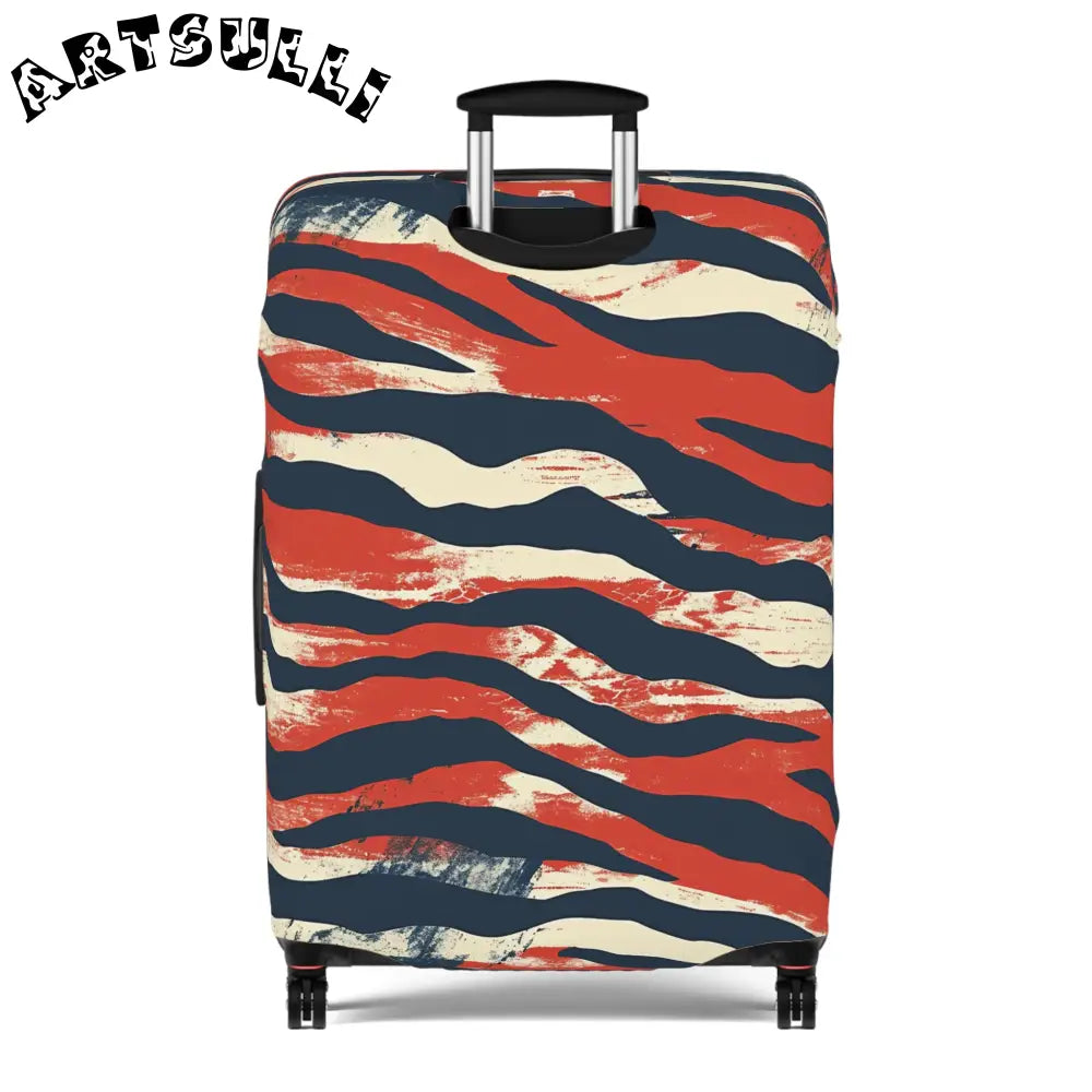 JAKKOUTTHEBXX Capricious Tiger Wave Luggage Cover JAKKOUTTHEBXX