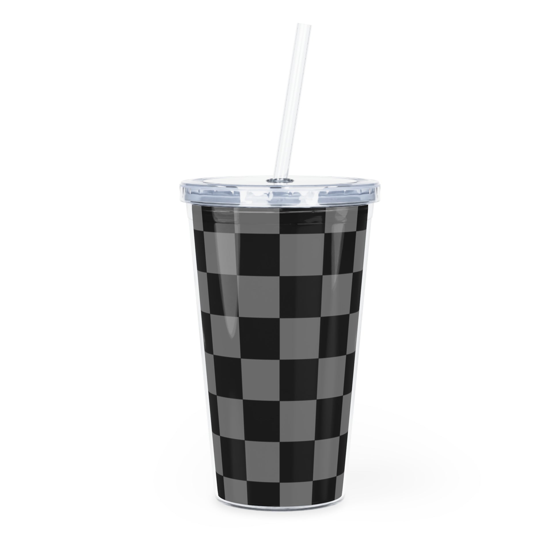 8K Void Surfer Plastic Tumbler with Straw, Artsulli - Art is Long, Life is Short, Mug, Size, 20oz, Color, Transparent, , , 18124183336087129632