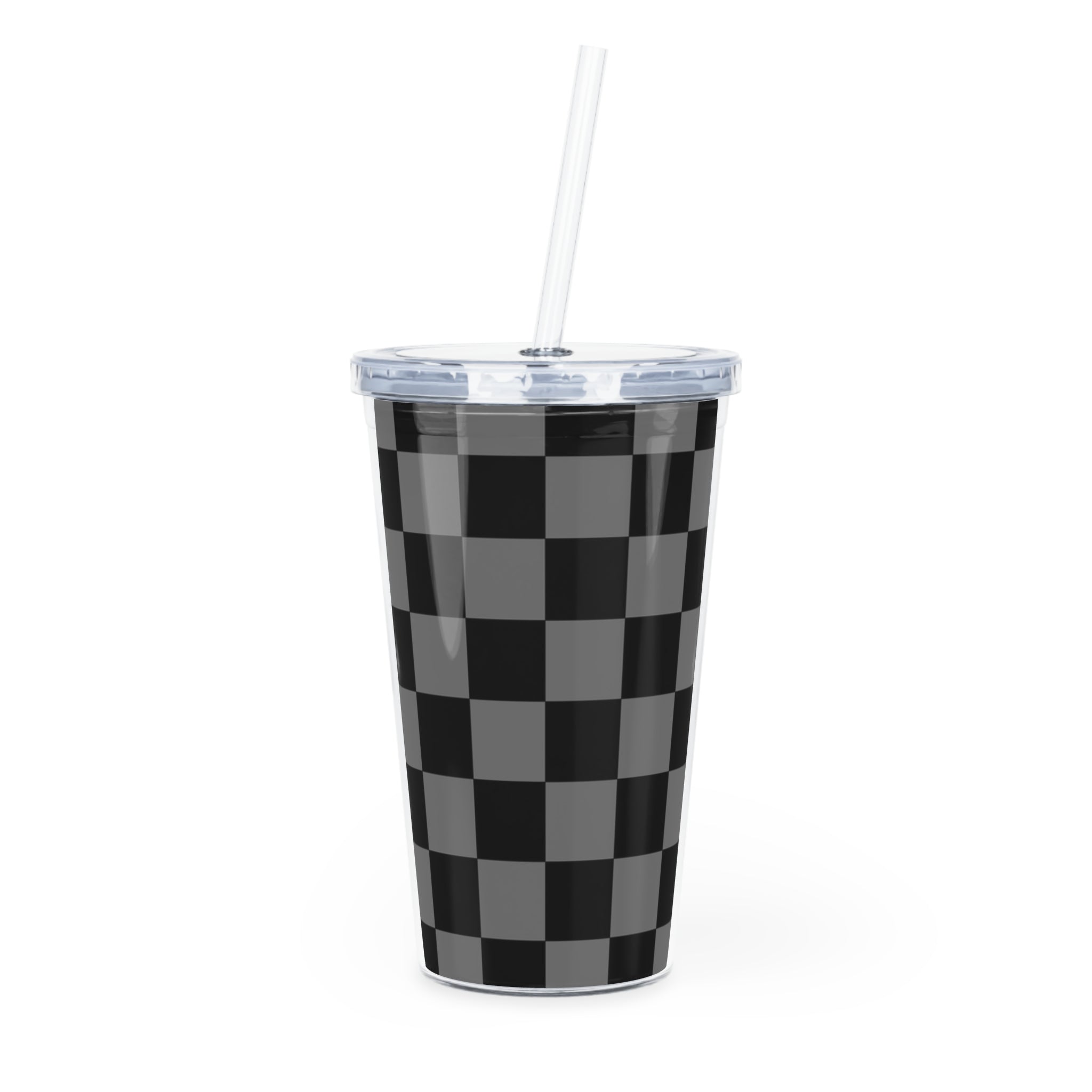 8K Void Surfer Plastic Tumbler with Straw, Artsulli - Art is Long, Life is Short, Mug, Size, 20oz, Color, Transparent, , , 18124183336087129632