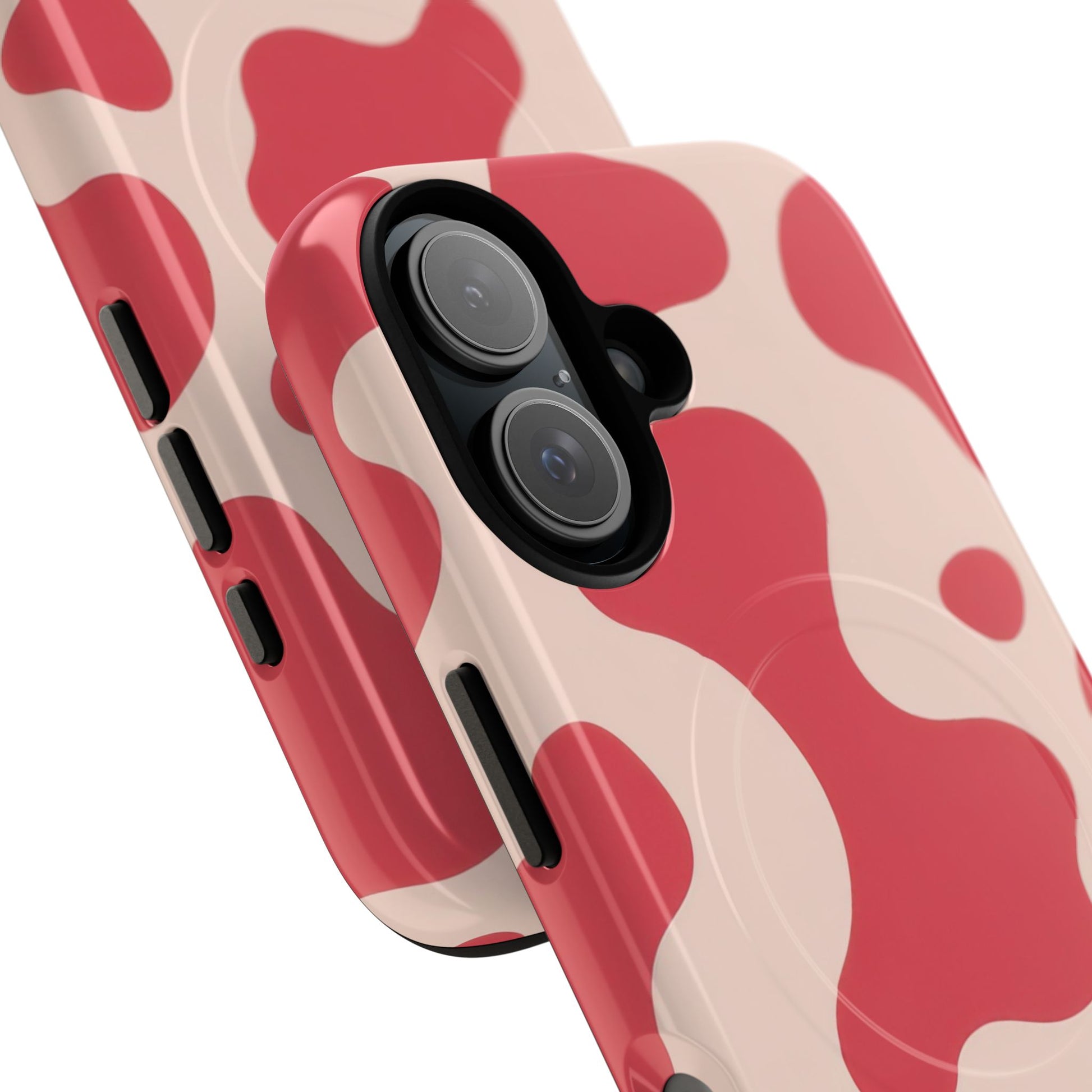 Red Jungle Cow Tough Magnetic Cases, Artsulli - Art is Long, Life is Short, Phone Case, , , , , , , 