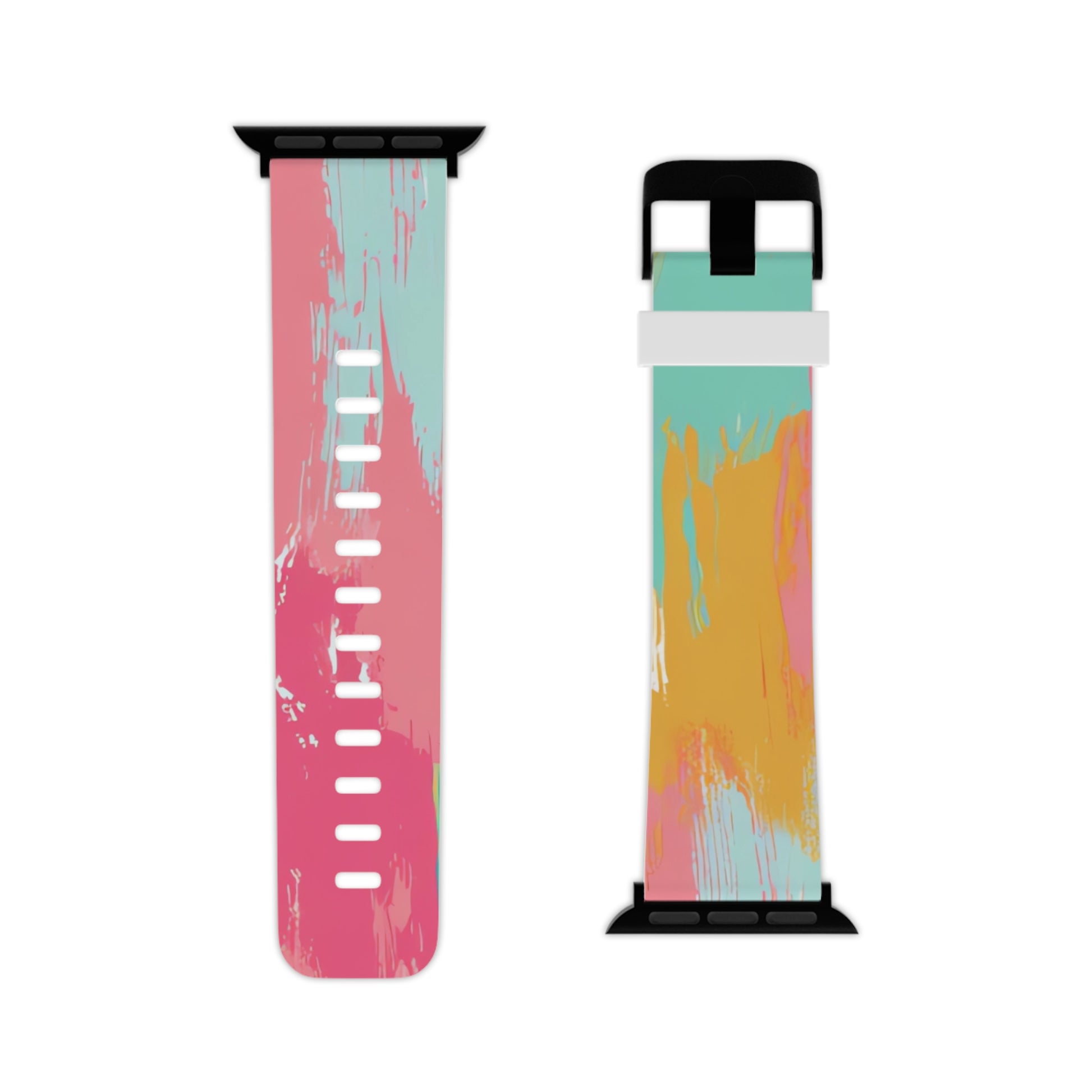 Preppy Pixel Bloom Watch Band for Apple Watch, Artsulli - Art is Long, Life is Short, Accessories, , , , , , , 