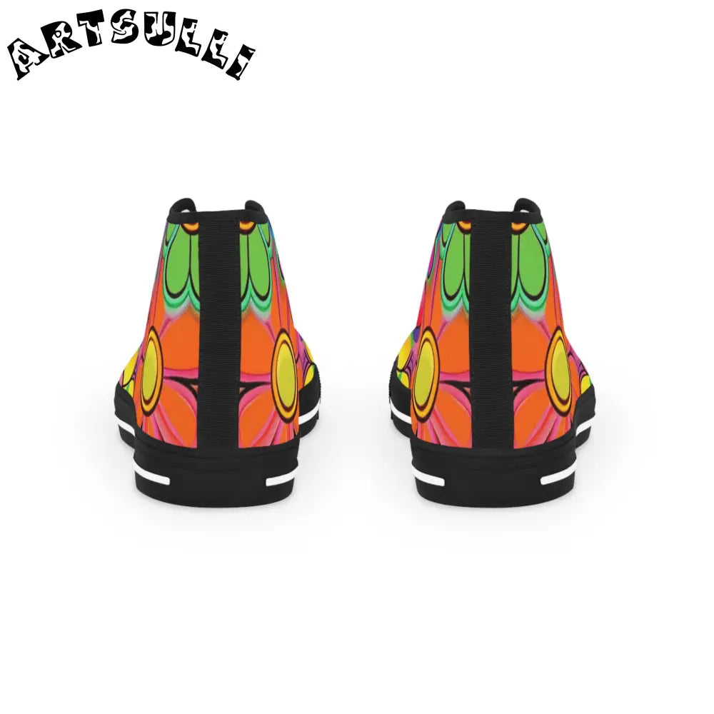 JAKKOUTTHEBXX Chromatic Daisy Dream Men’s High Top Sneakers