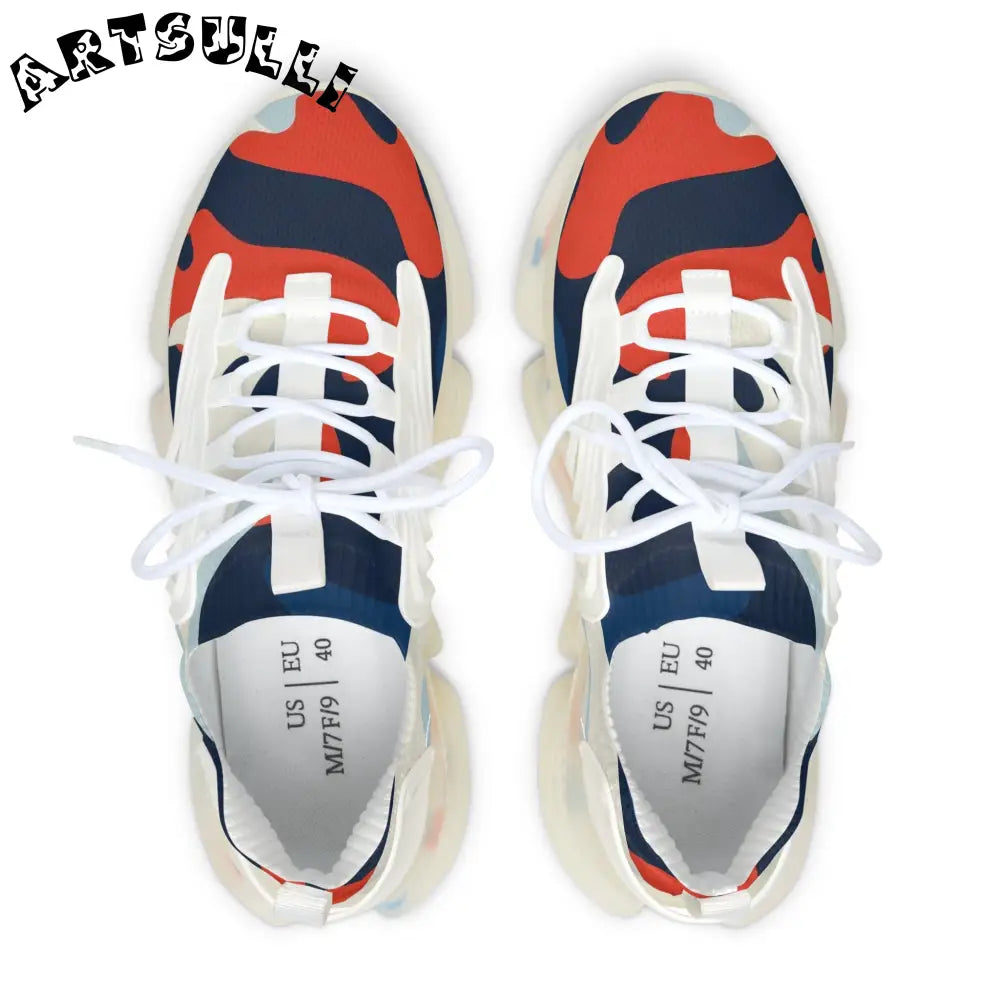 JAKKOUTTHEBXX Camo Ghosts Women’s Mesh Sneakers JAKKOUTTHEBXX