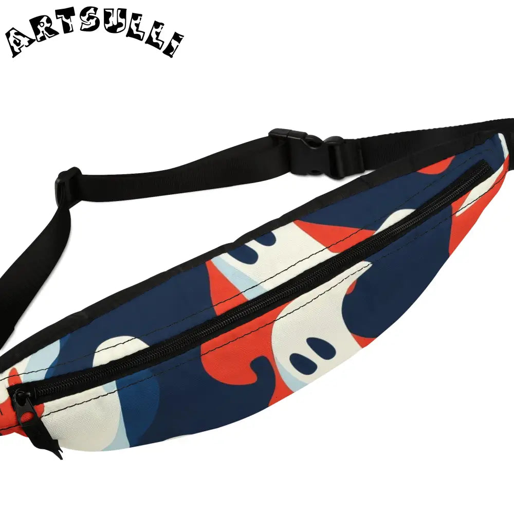JAKKOUTTHEBXX Camo Ghosts Fanny Pack JAKKOUTTHEBXX Artsulli - Art
