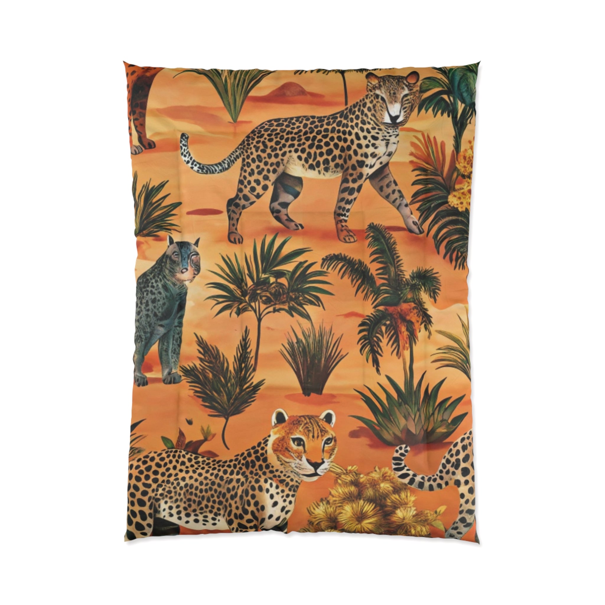African Savannah Comforter, Artsulli - Art is Long, Life is Short, Home Decor, Size, 68" × 92", , , , , 20051560138064576208