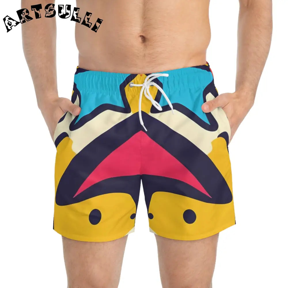 JAKKOUTTHEBXX Comic x Pop Art Swim Trunks (AOP) JAKKOUTTHEBXX