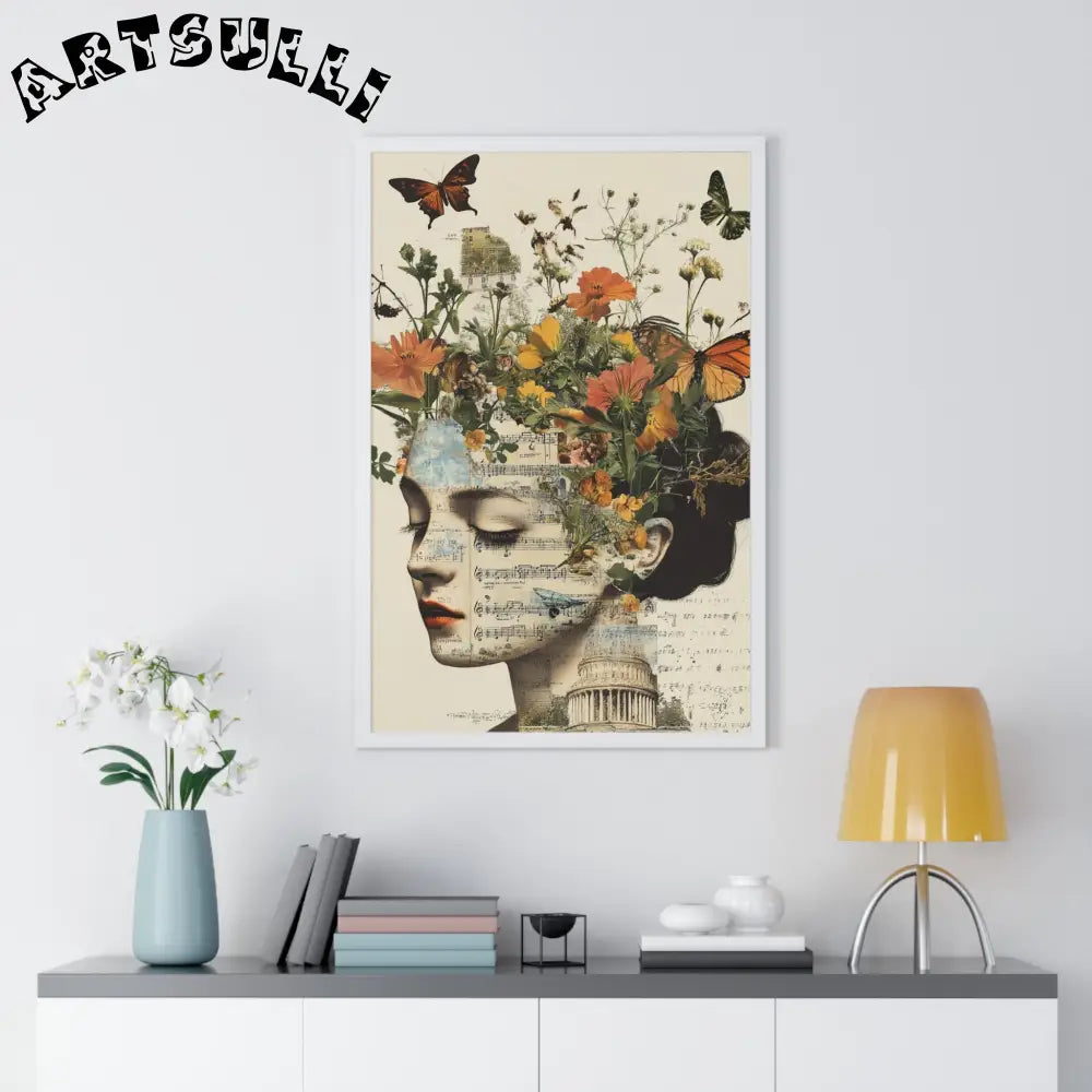 JAKKOUTTHEBXX Ethereal Muse Framed Art Printed Poster 2025