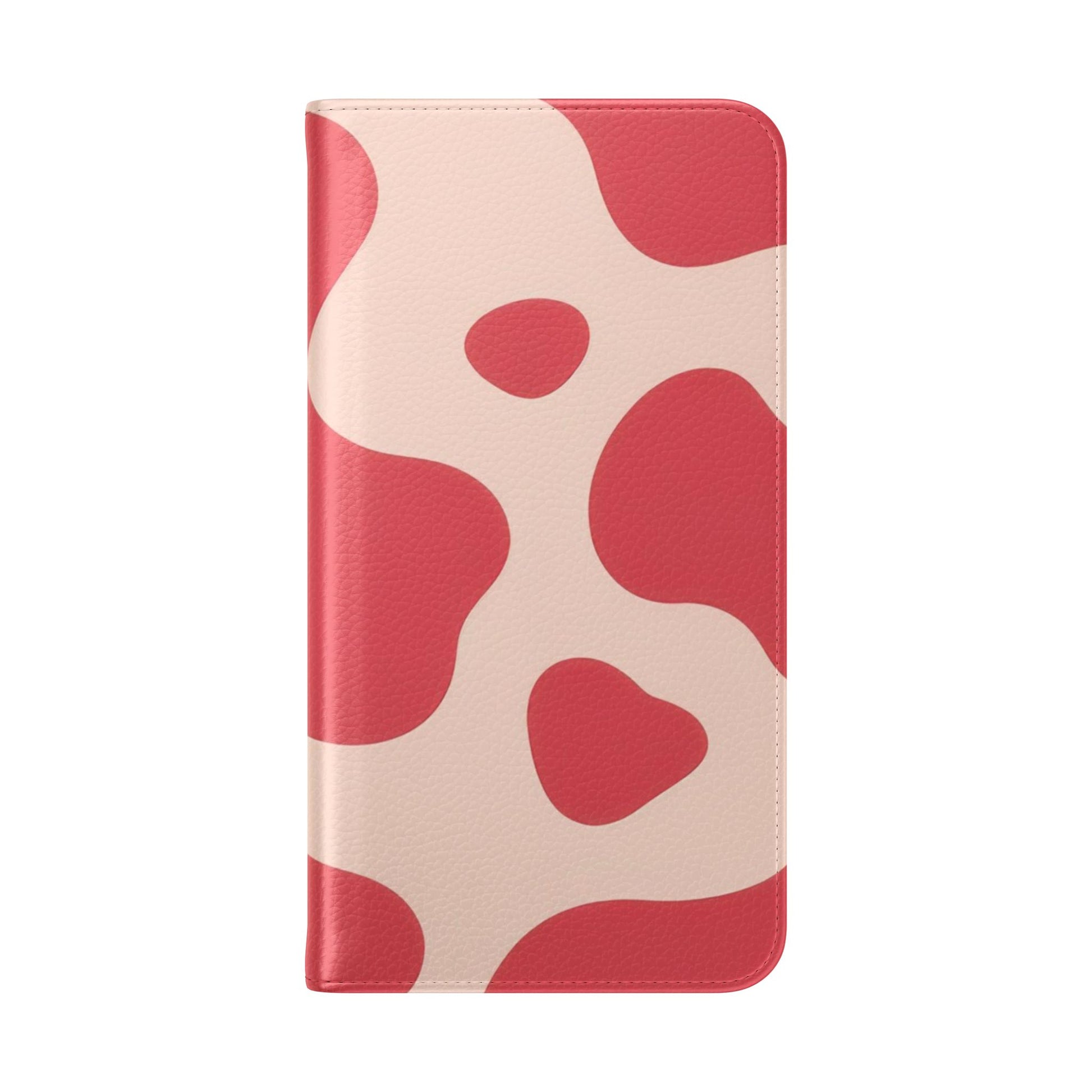 Red Jungle Cow Flip Cases, Artsulli - Art is Long, Life is Short, Phone Case, , , , , , , 