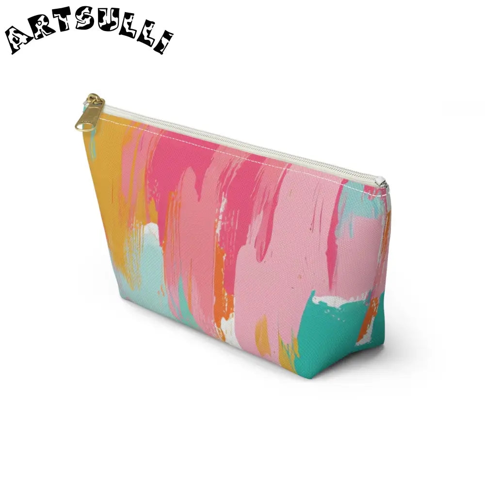 JAKKOUTTHEBXX Preppy Pixel Bloom Accessory Pouch w T-bottom