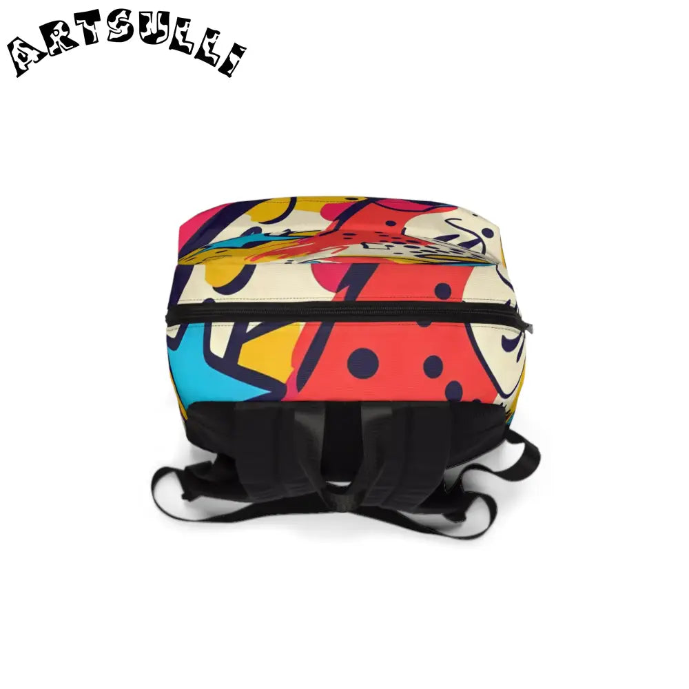 JAKKOUTTHEBXX Comic x Pop Art Unisex Classic Backpack JAKKOUTTHEBXX
