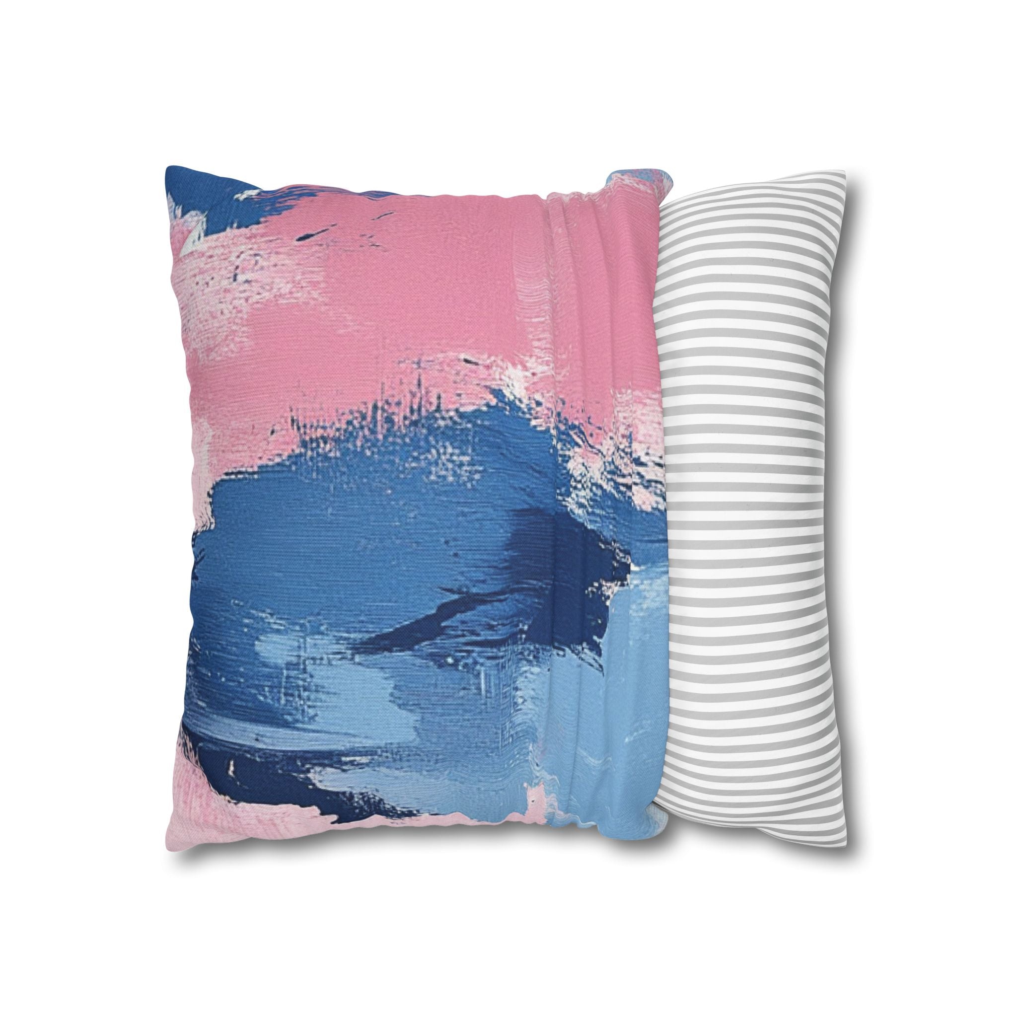 Spun Polyester Square Pillowcase, Artsulli - Art is Long, Life is Short, Home Decor, , , , , , , 