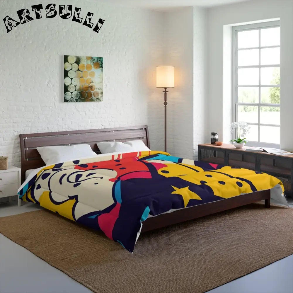 JAKKOUTTHEBXX Comic x Pop Art Comforter JAKKOUTTHEBXX Artsulli - Art