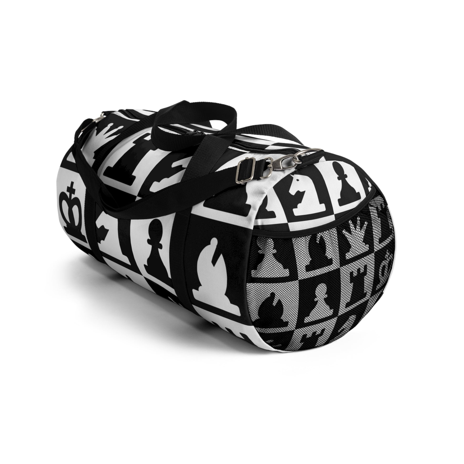 AI Chess Procedural Palace Duffel Bag, Artsulli - Art is Long, Life is Short, Bags, , , , , , , 