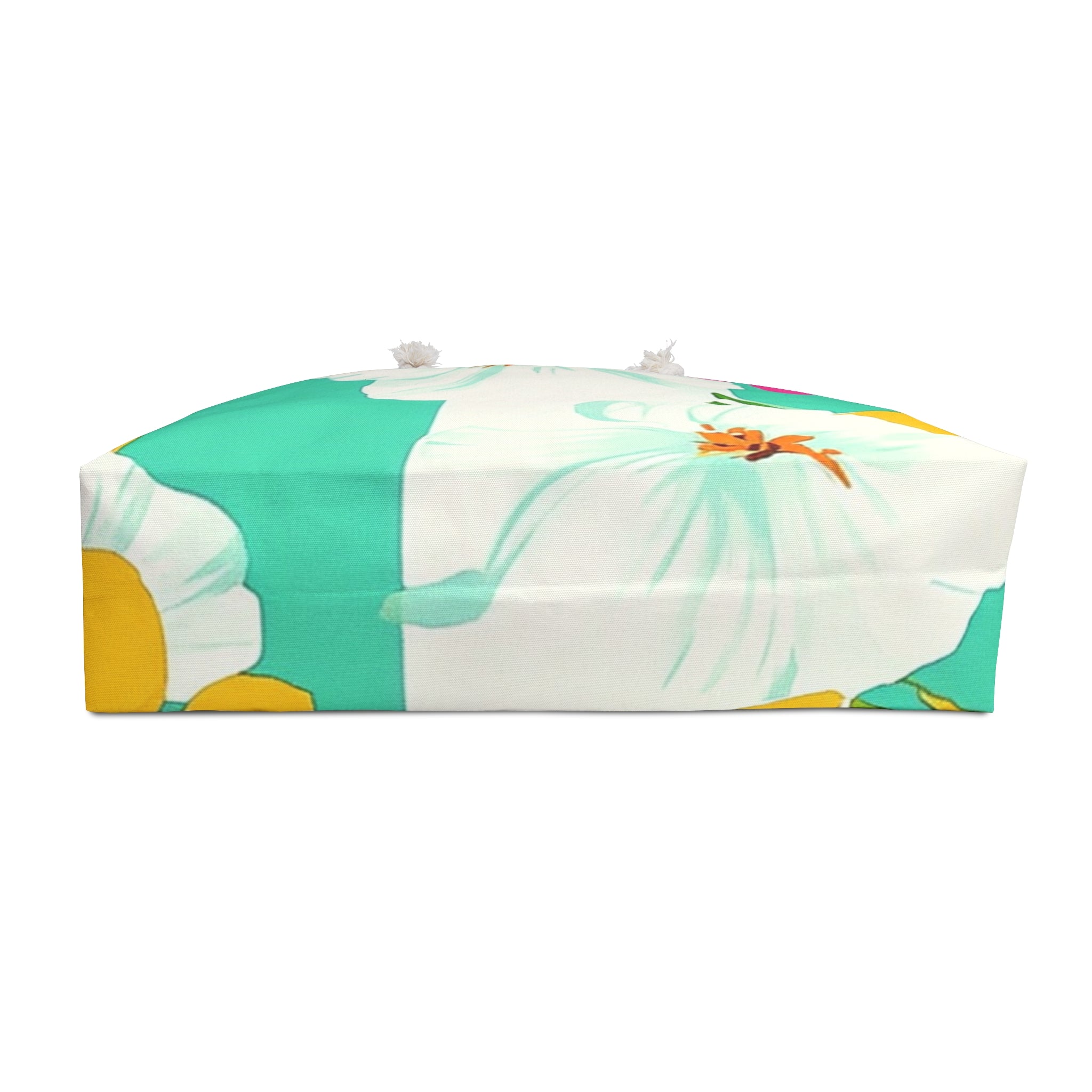 Pastel x Floral x Stripes Multi-Color Weekender Bag, Artsulli - Art is Long, Life is Short, Bags, , , , , , , 