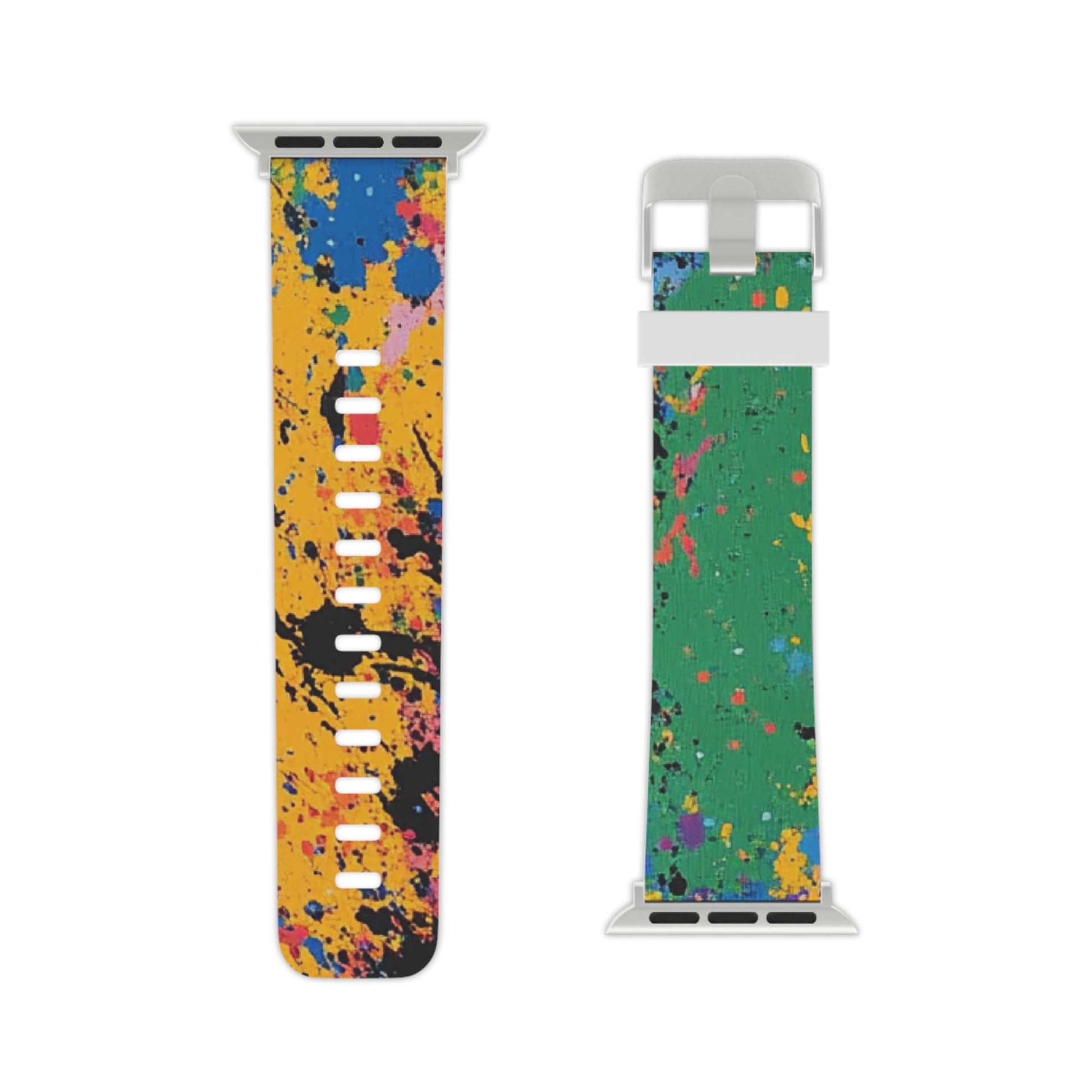 The Colors Of Paint Splatter Watch Band for Apple Watch, Artsulli - Art is Long, Life is Short, Accessories, , , , , , , 