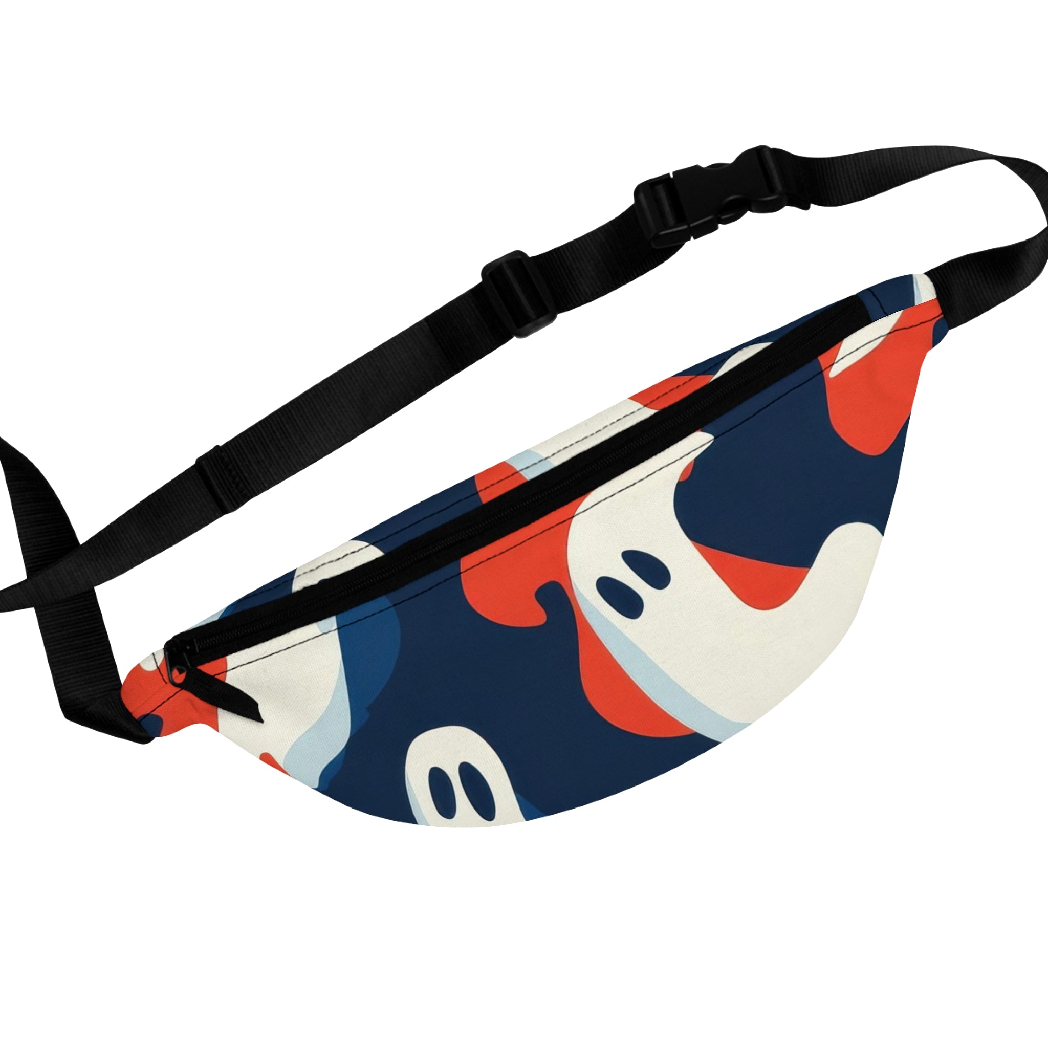 Camo Ghosts Fanny Pack, Artsulli - Art is Long, Life is Short, Bags, Size, One size, , , , , 14386137818903