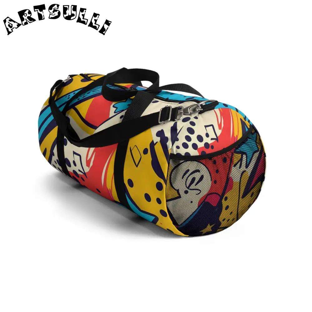 JAKKOUTTHEBXX Comic x Pop Art Duffel Bag JAKKOUTTHEBXX Artsulli
